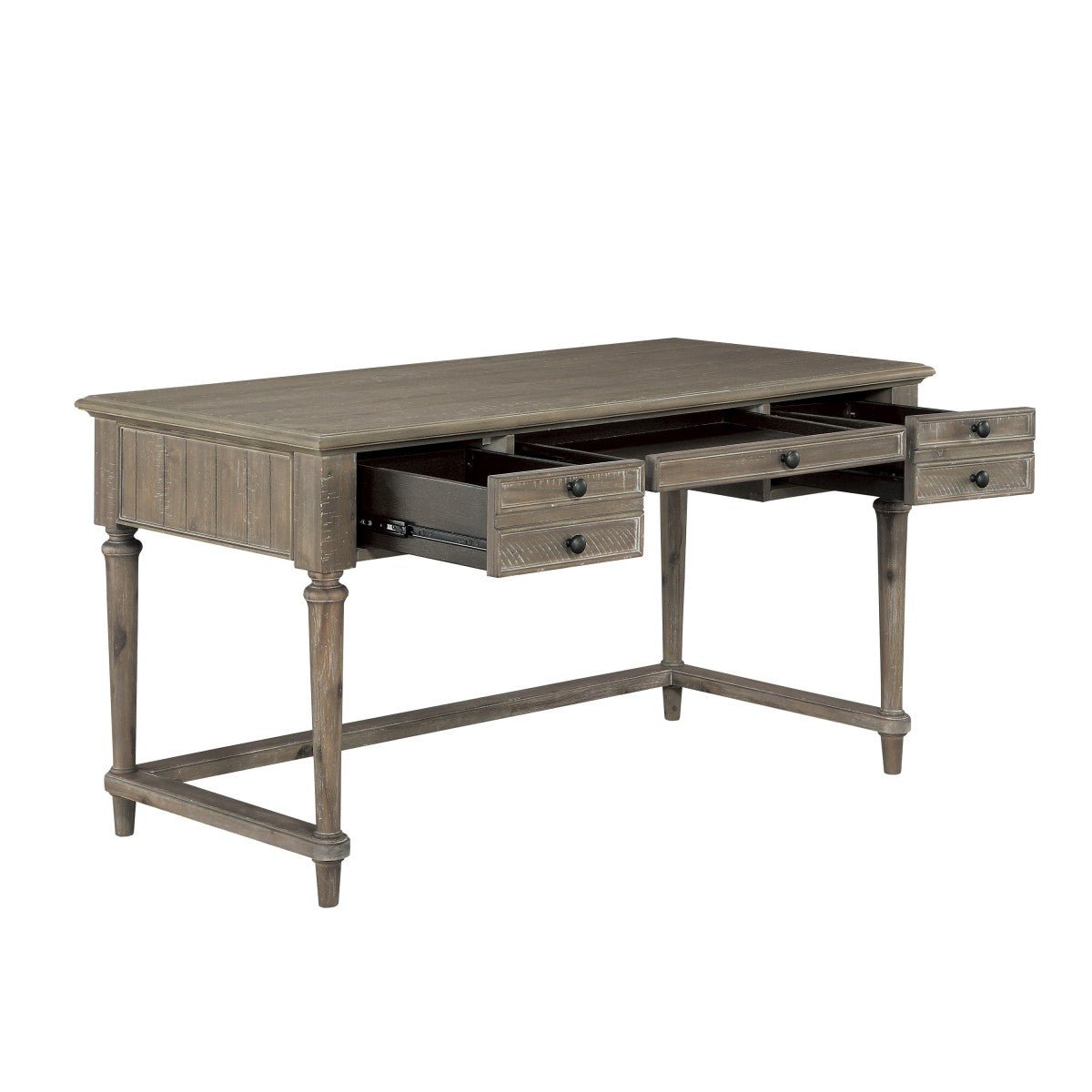 Cardano Grey Collection Writing Desk - Modern Home Office Desk for Study & Work - Perfect for Small Spaces, Apartments & Dorm Rooms