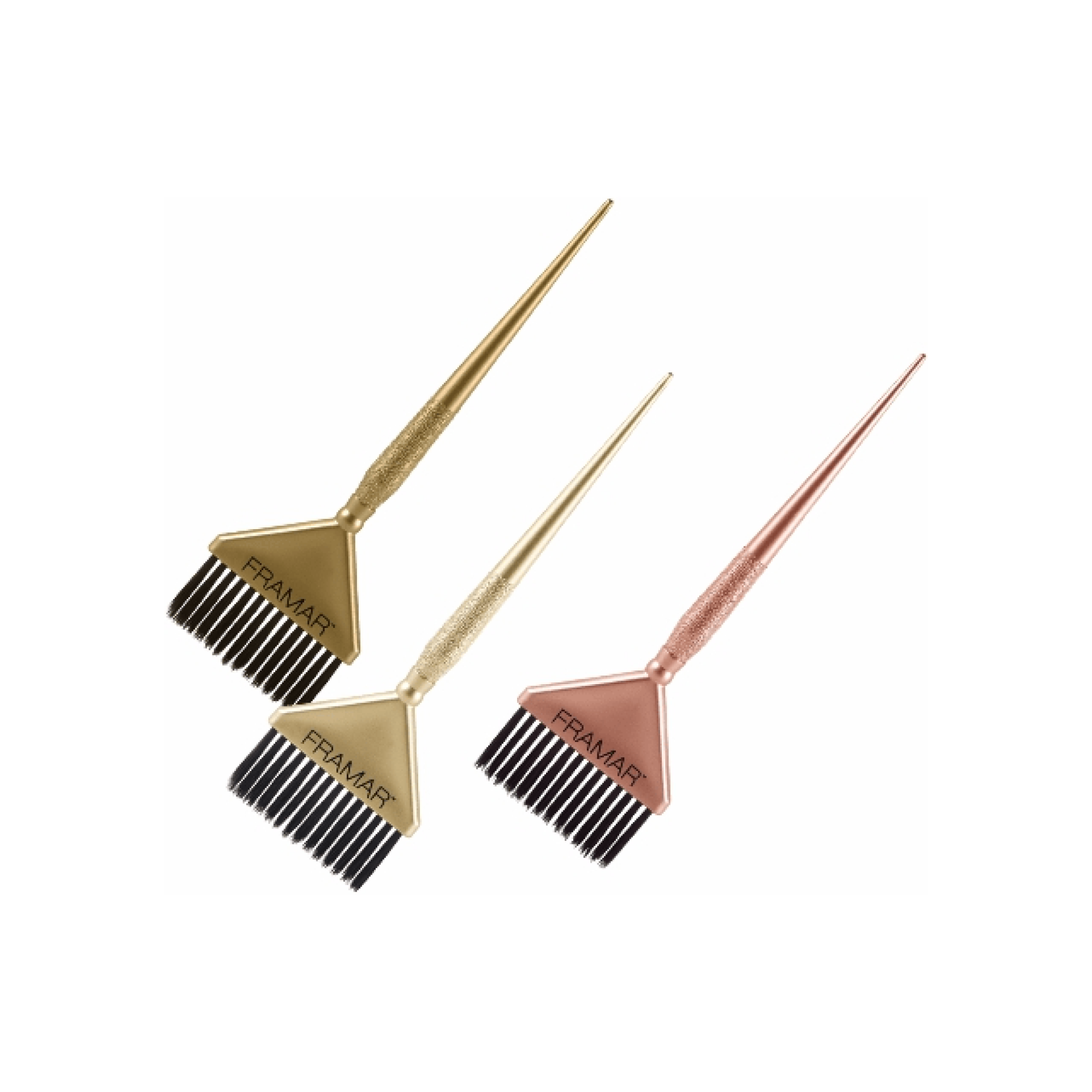 Premium Metallic Brush Set for Professional Makeup - Big Daddy Collection | Perfect for Makeup Artists, Cosplay & Special Effects