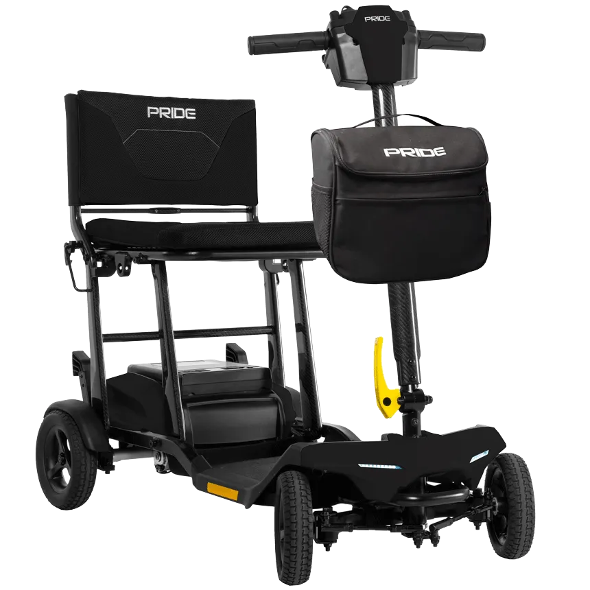 Pride Go Go Super Portable Mobility Scooter - Lightweight & Foldable for Seniors & Adults - Perfect for Travel, Shopping & Outdoor Adventures
