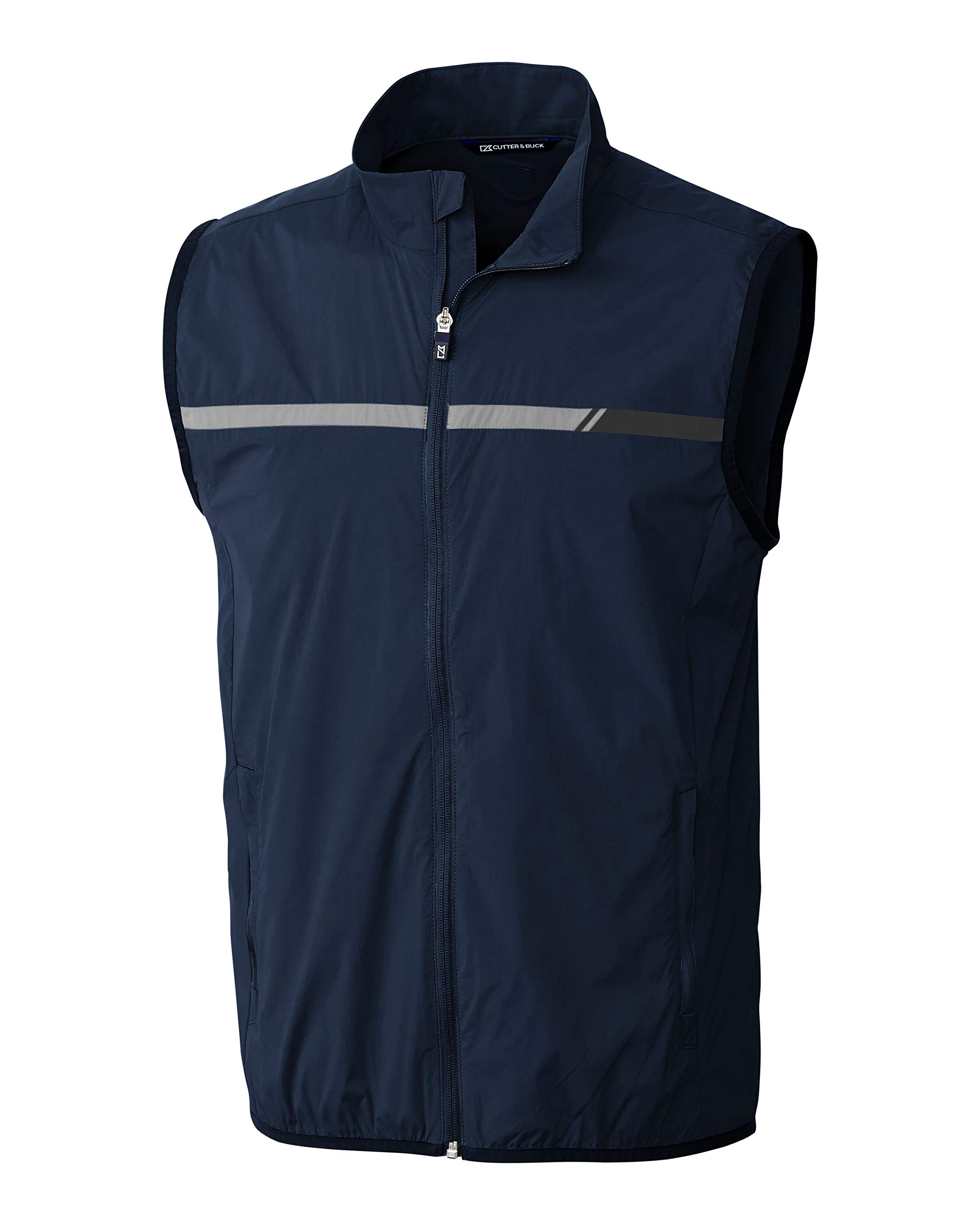 Cutter & Buck Men's Breaker Sport Vest - Lightweight Performance Golf & Tennis Vest for Active Outdoor Lifestyle