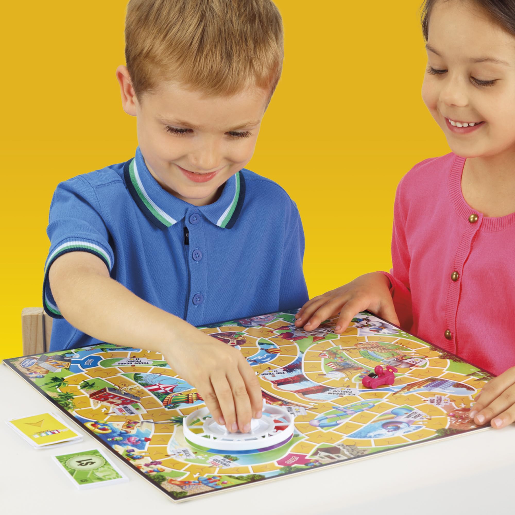 Hasbro Gaming The Game of Life Classic Board Game for Family Night - Amazon Exclusive Edition | Fun Strategy Game for Kids & Adults | Perfect for Parties, Gifts & Indoor Entertainment
