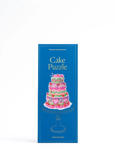 750 Piece Cake Puzzle by Pieceworks Puzzles - Fun & Challenging Jigsaw Puzzle for Adults, Family Game Night, and Relaxation