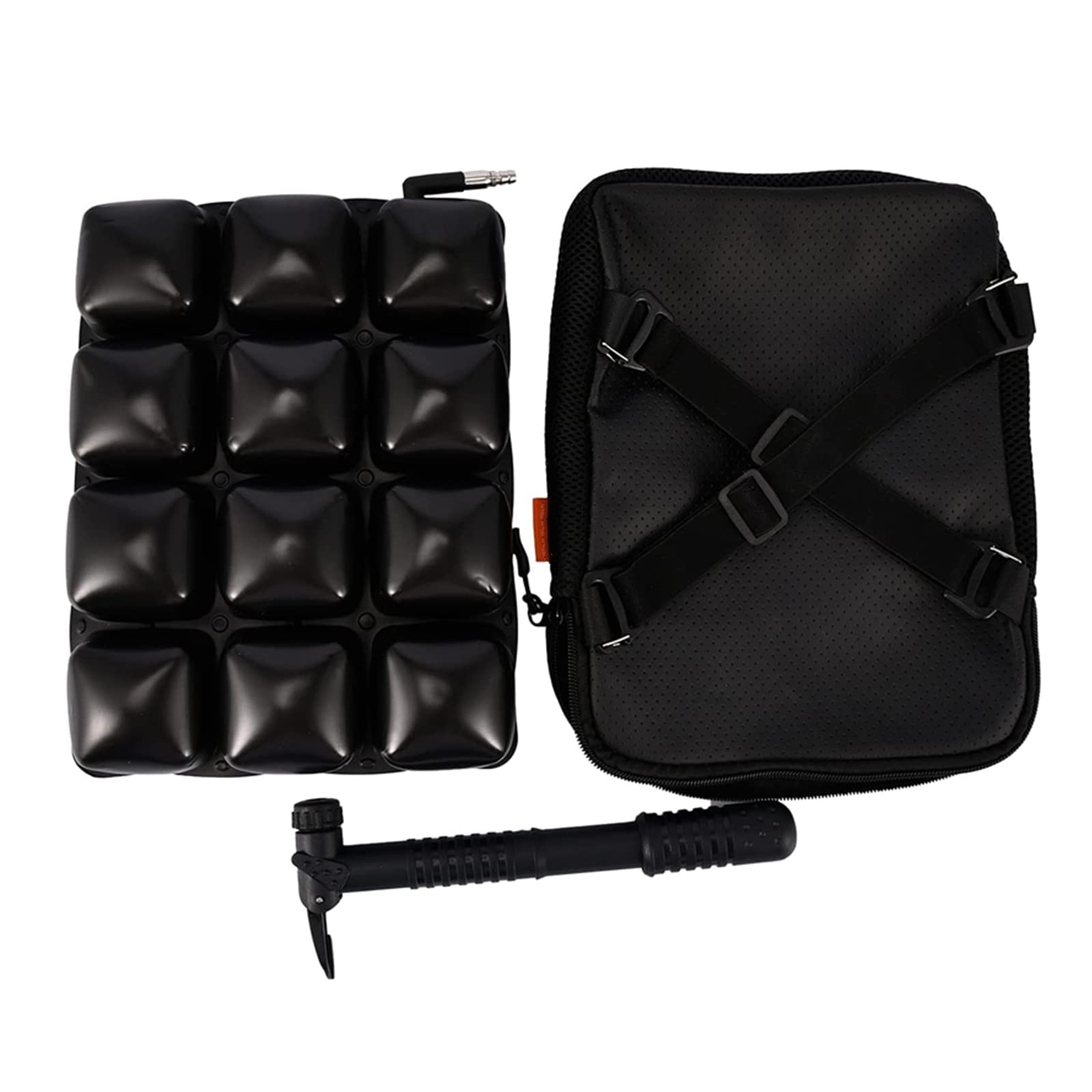 SaferCCTV Motorcycle Seat Cushion - Inflatable Air Cushion Pad for Pressure Relief & Comfort | Breathable Design for Long Rides, Commuting & Road Trips