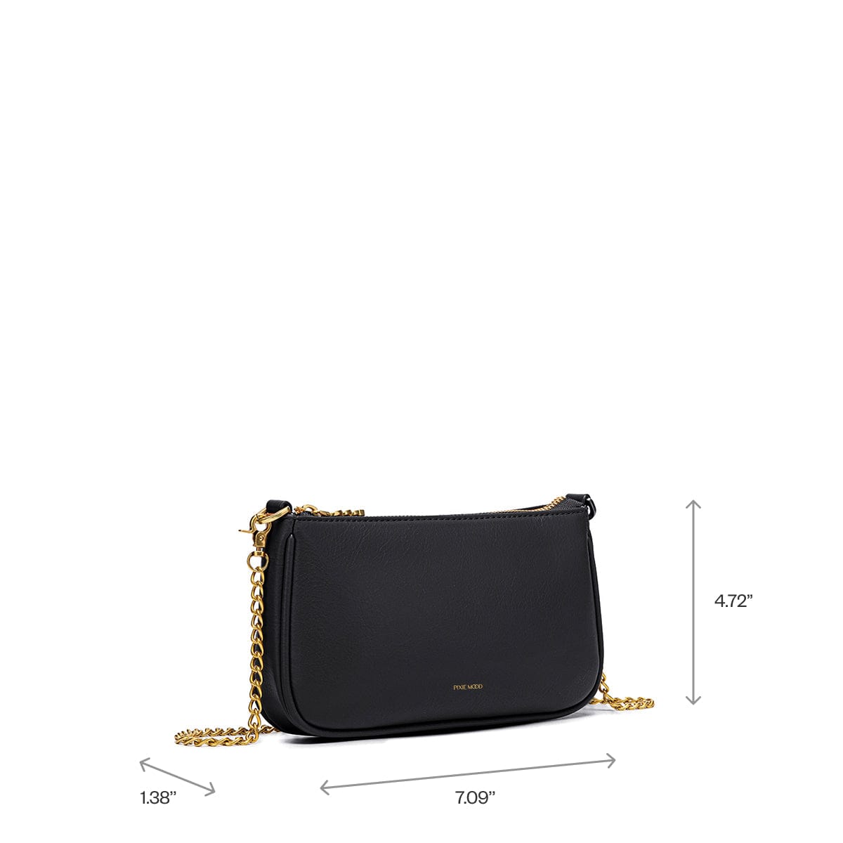 Vegan Leather Crossbody Bag with Chain Strap - Stylish & Durable for Women | Multiple Colors | Perfect for Casual Outings, Work & Travel