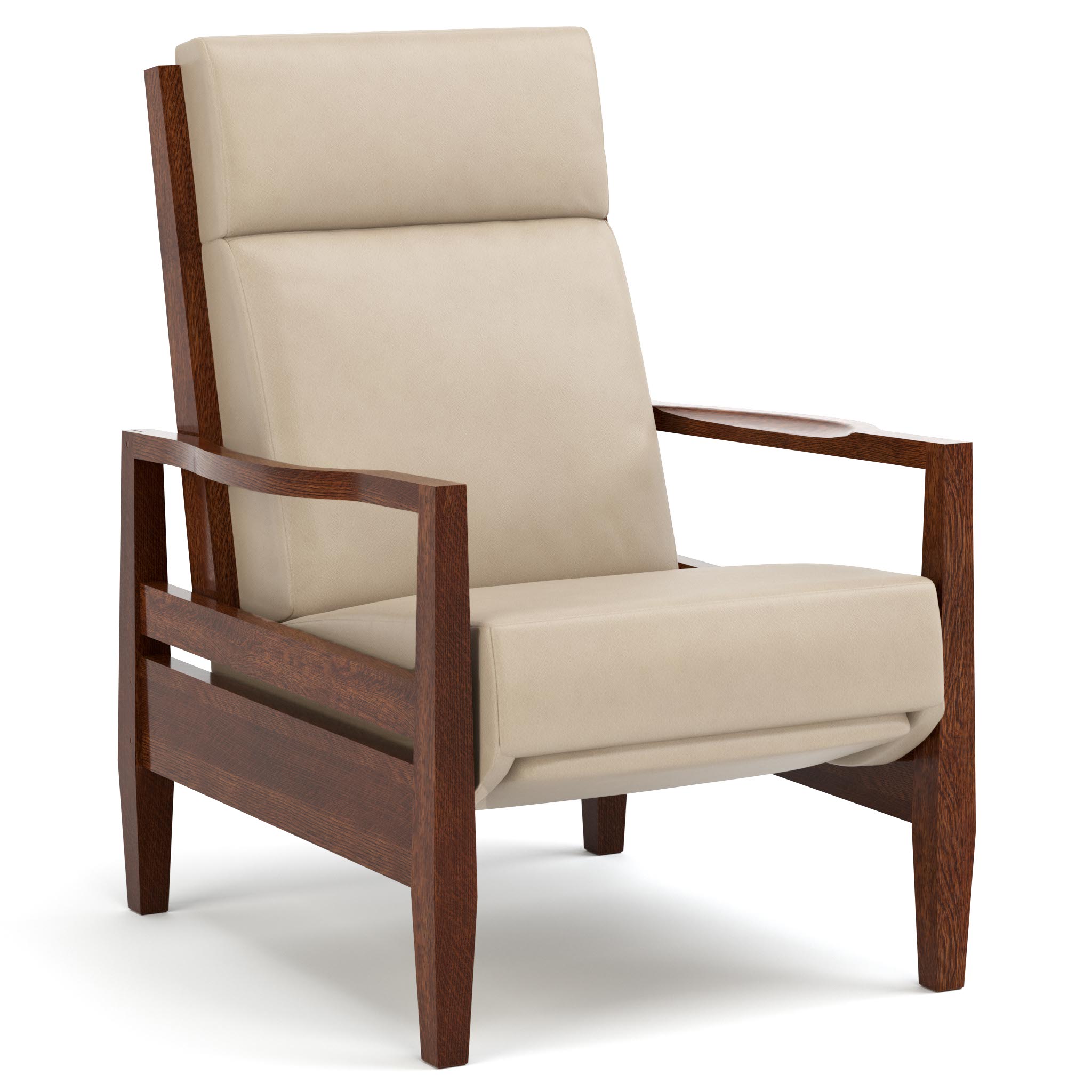 Surrey Hills Recliner Chair - Premium Comfort Leather Reclining Sofa for Living Room | Perfect for Relaxing, Watching TV & Napping