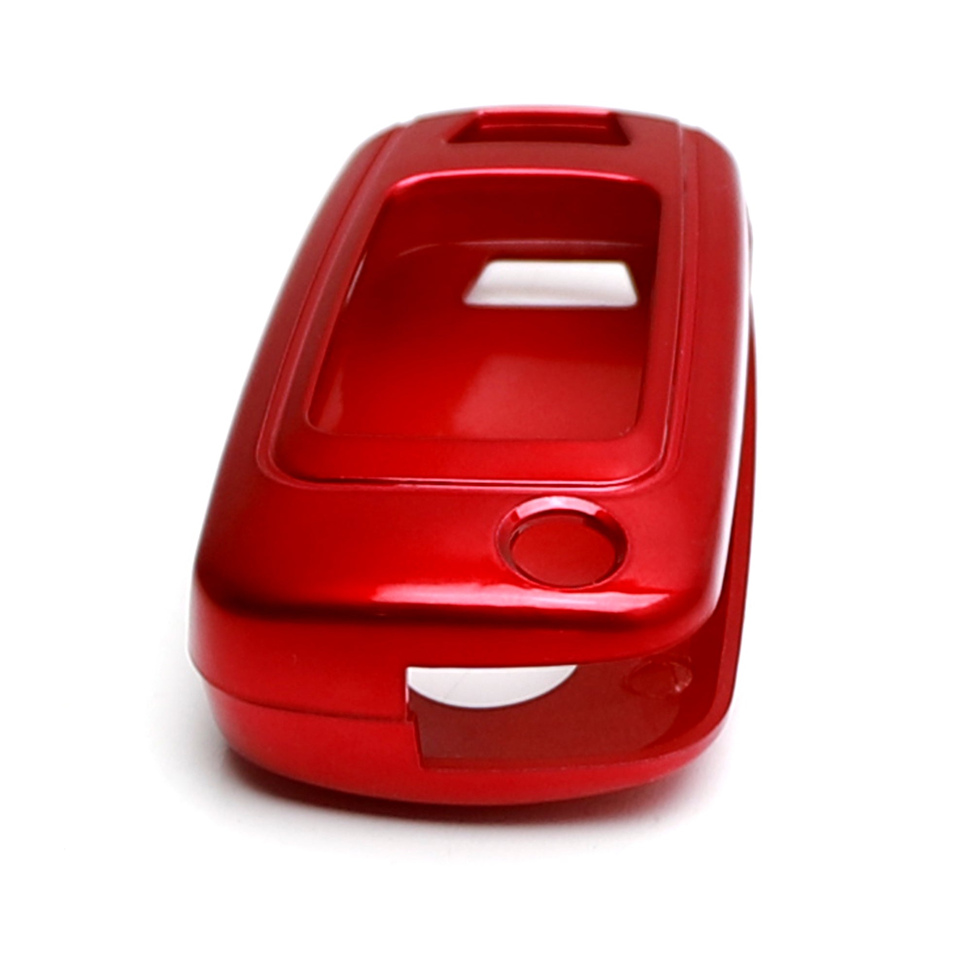 Premium Glossy Red Smart Key Fob Cover Replacement for Chevrolet GMC (3/4/5 Buttons) - Exact Fit Protection for Keyless Entry Remote - Perfect for Daily Use, Travel & Car Enthusiasts