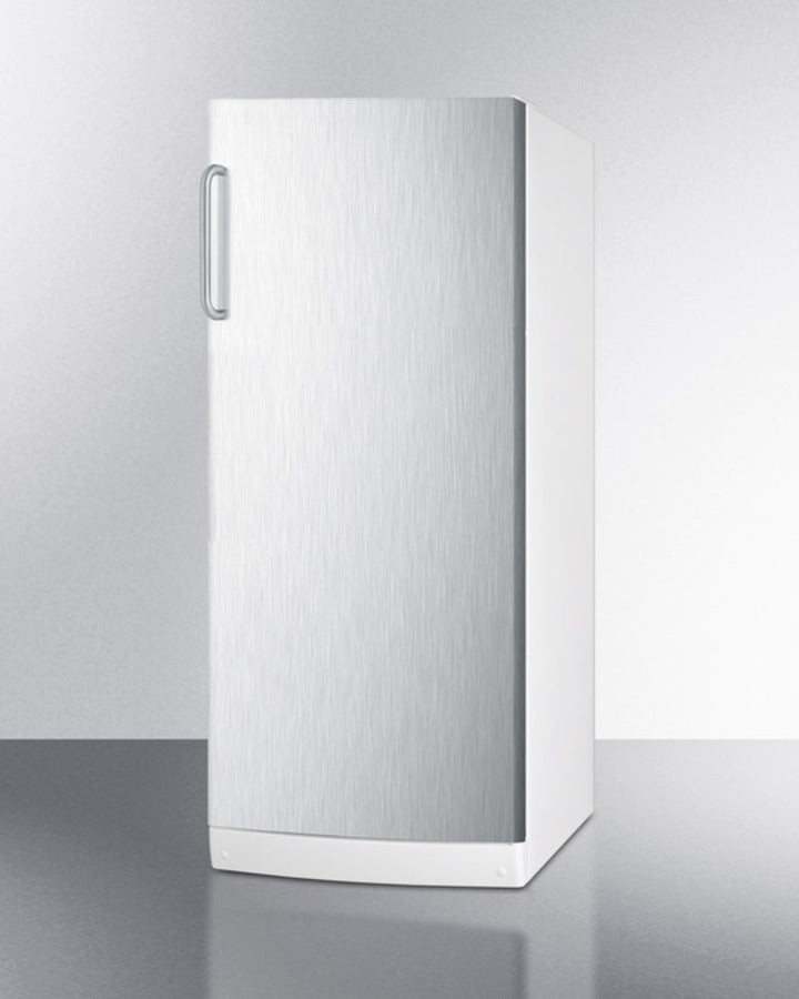 Accucold 24 Inch Wide All Refrigerator with 9 Locking Compartments - FFAR10SSTBLOCKER | Commercial & Medical Storage Solution for Labs, Pharmacies & Offices