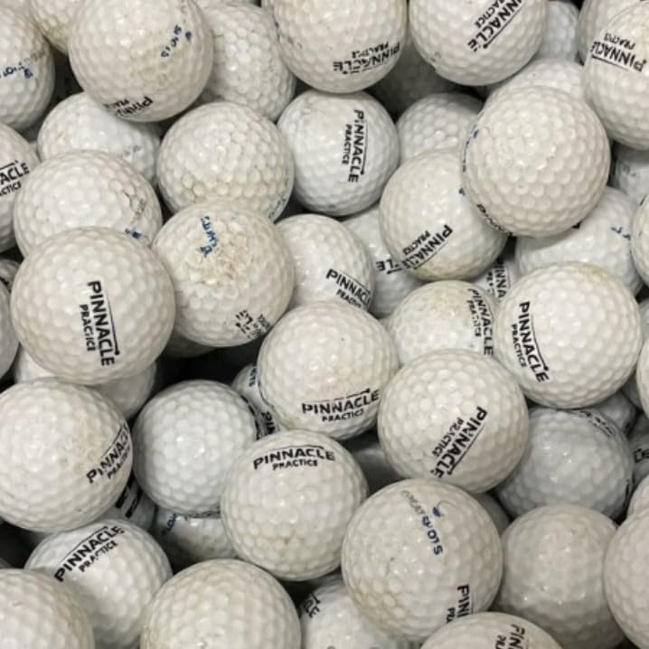 Recycled Golf Balls (50-300 Count) - Practice Balls for Backyard & Driving Range