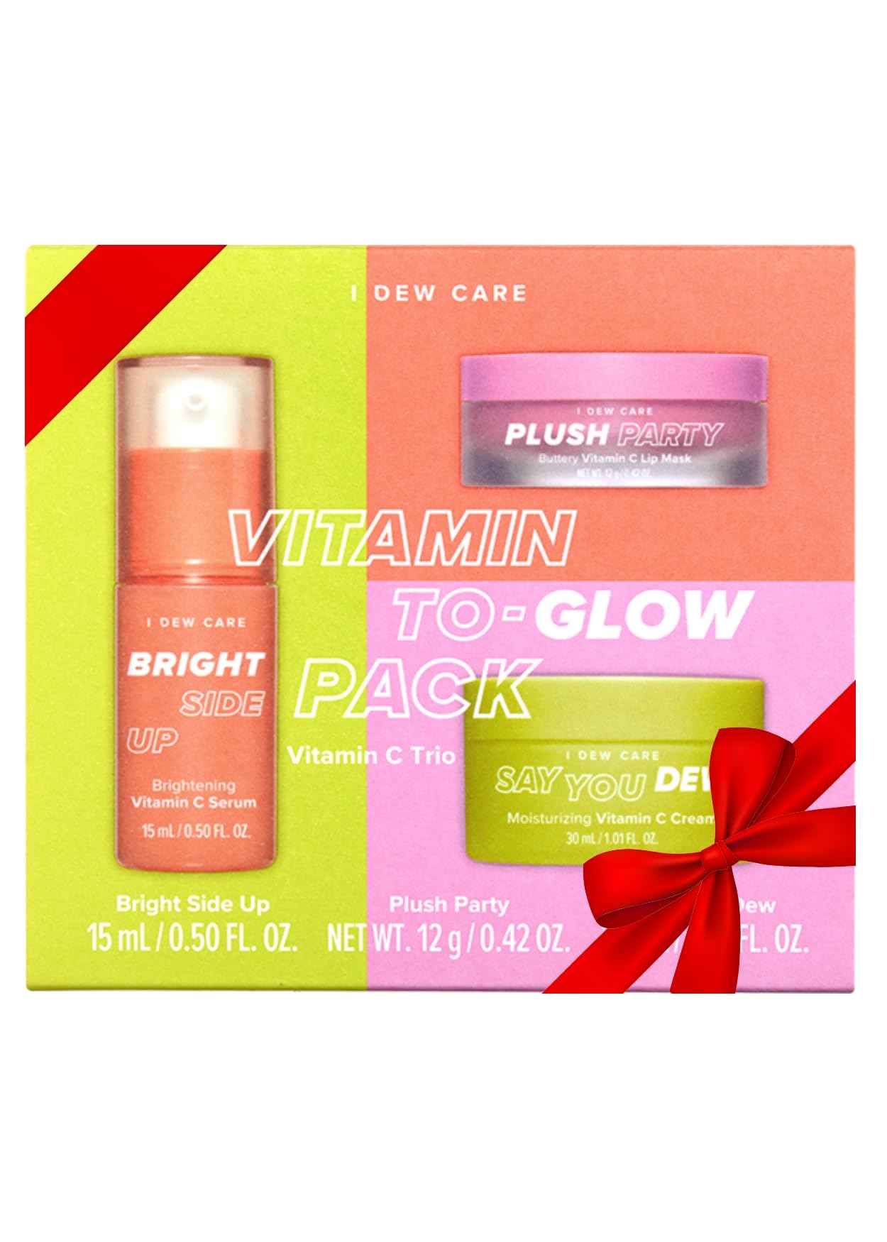 I DEW CARE Dry Shampoo & Korean Skincare Set - Vitamin Glow Pack for Hair & Face Care