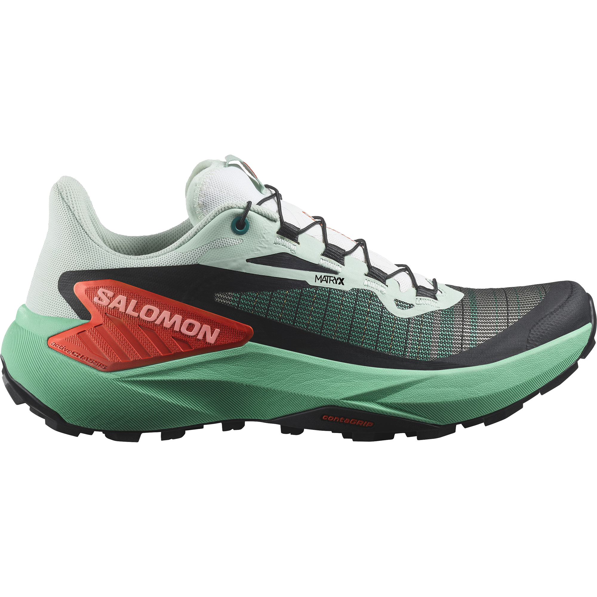 Women's Genesis Sneakers - Bay, Electric Green, Cherry Tomato | Lightweight Comfortable Walking Shoes for Women | Perfect for Running, Gym & Casual Wear