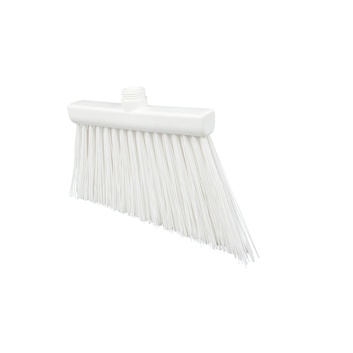FBK 12 Upright Angled Sweeper Broom - Heavy Duty Indoor/Outdoor Cleaning Tool for Floors, Sidewalks & Garages (1 Pack)