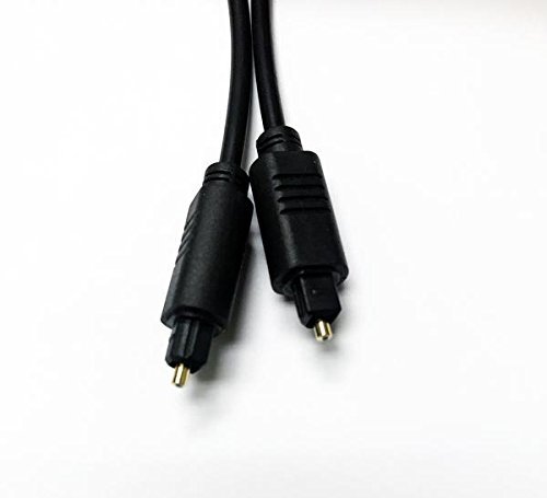 OMNIHIL 10ft Digital Optical Audio Cable - High-Speed Toslink Fiber Optic Cord for Sony STR-DN1080, Sound Bars, Home Theater Systems, Gaming Consoles & TVs - Perfect for Crystal Clear Surround Sound & Lossless Audio Transmission