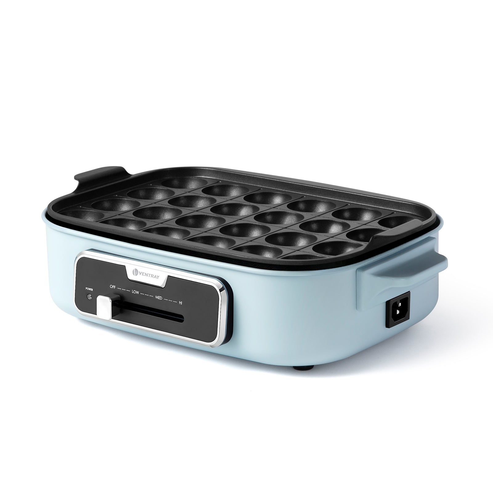EL GRILL Electric Indoor Grill Set with 5 Nonstick Pans - Perfect for Healthy Cooking, Grilling Steaks, Burgers & Vegetables at Home or Office