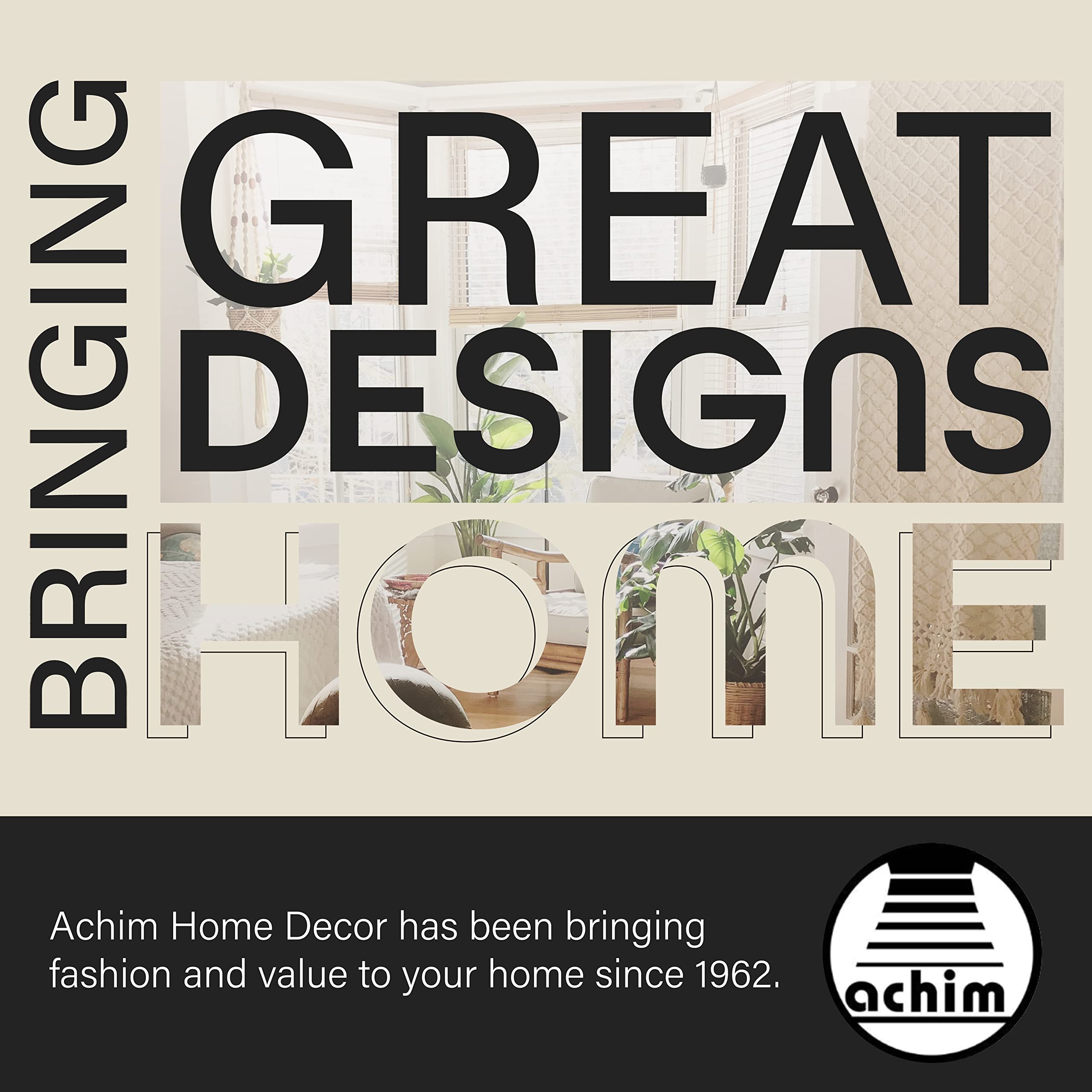 Achim Home Decor Cordless Room Darkening Mini Blinds - 36