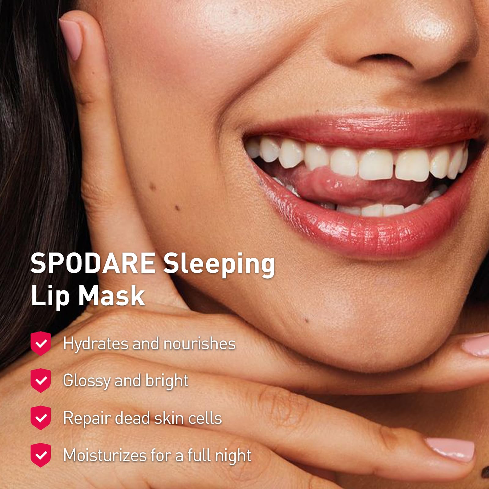 Overnight Lip Sleeping Mask - Blueberry Candy Flavor, Hydrating Lip Treatment for Dry & Cracked Lips | Shea Butter Infused, Deep Moisturizing Lip Care (0.42 Fl Oz) | Perfect for Nighttime Lip Repair & Winter Lip Protection