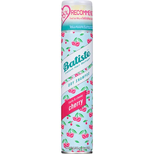 Batiste Dry Shampoo for Oily Hair - Cherry Scented, 6.73 oz | Volumizing & Refreshing Hair Care | Perfect for Travel, Gym & Busy Mornings