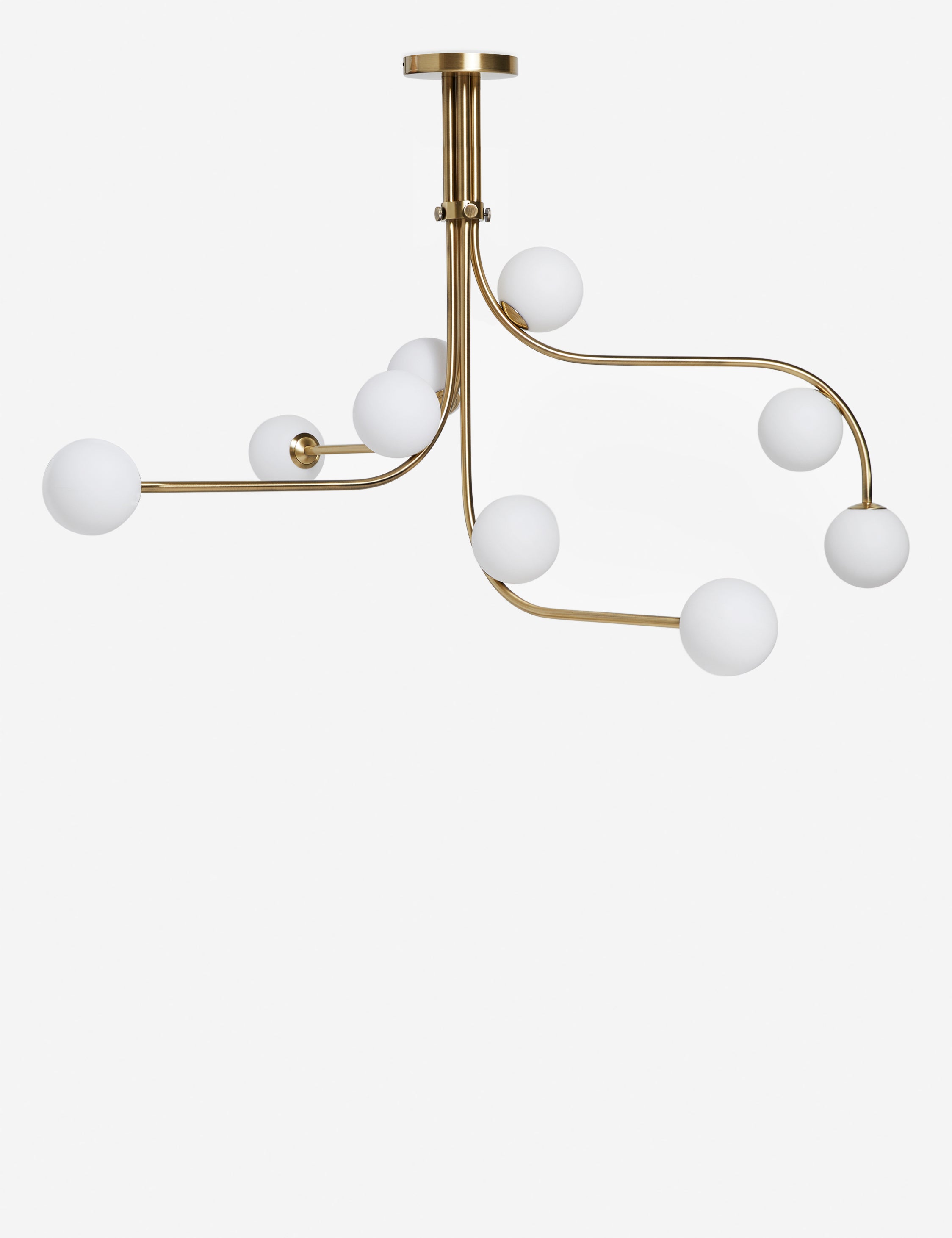 Damon Chandelier - Elegant Crystal Ceiling Light Fixture for Dining Room, Living Room & Bedroom | Modern Home Decor Lighting