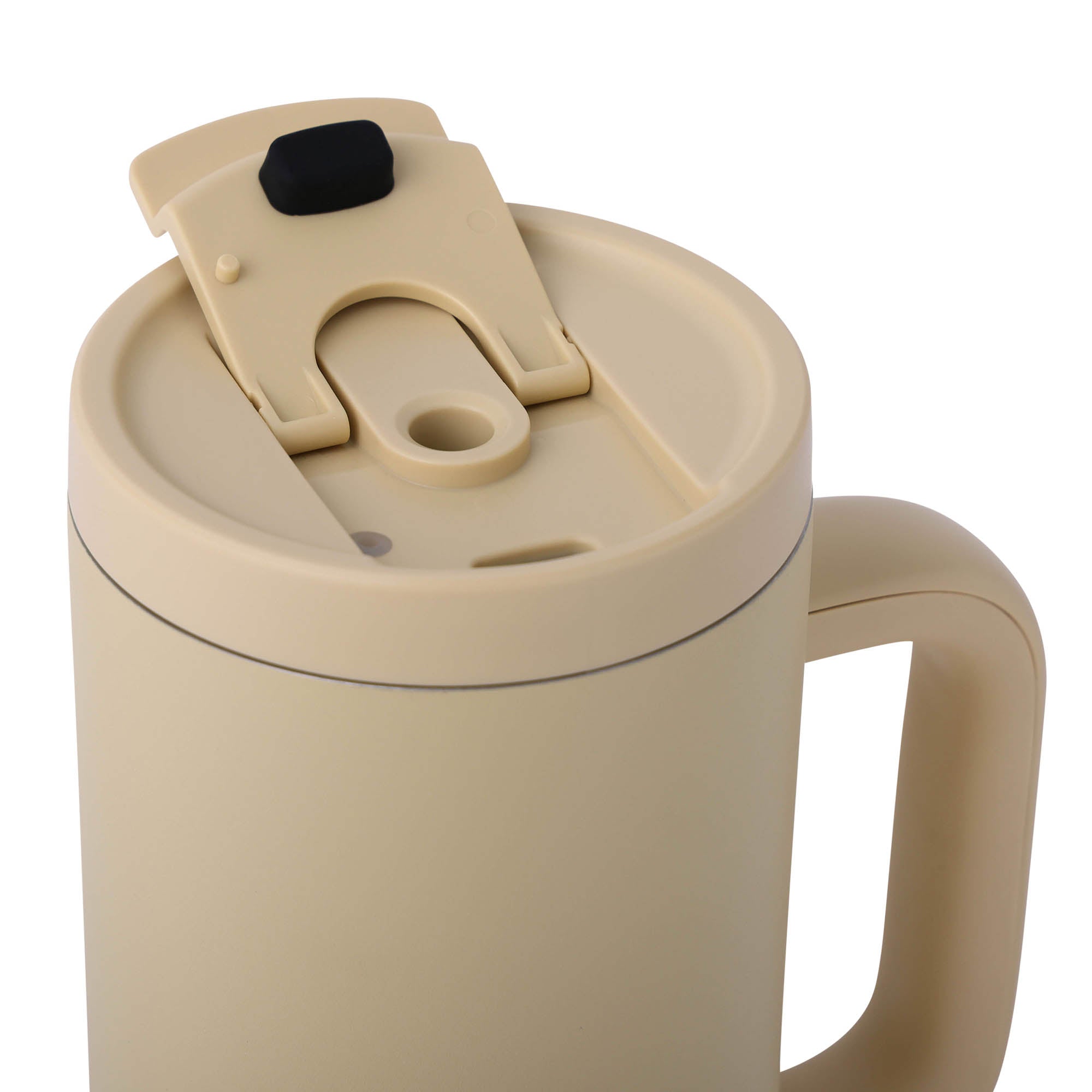 40oz Insulated Stainless Steel Tumbler with Lid & Straw - Double Wall Vacuum Coffee Cup for Hot & Cold Drinks - Perfect for Travel, Office, Gym & Outdoor Activities
