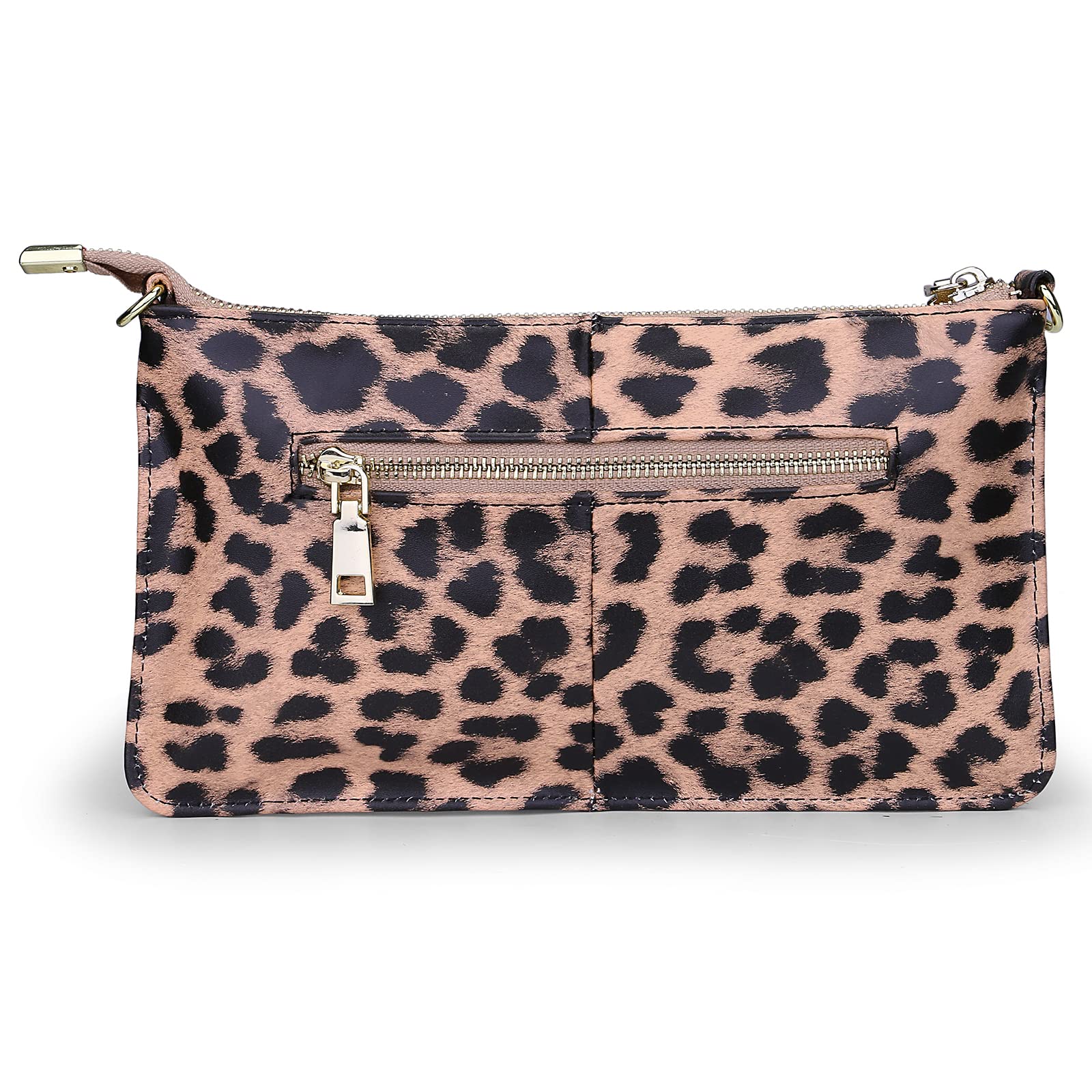 YALUXE Genuine Leather Crossbody Bag for Women - Phone Wallet Clutch for Daily Use