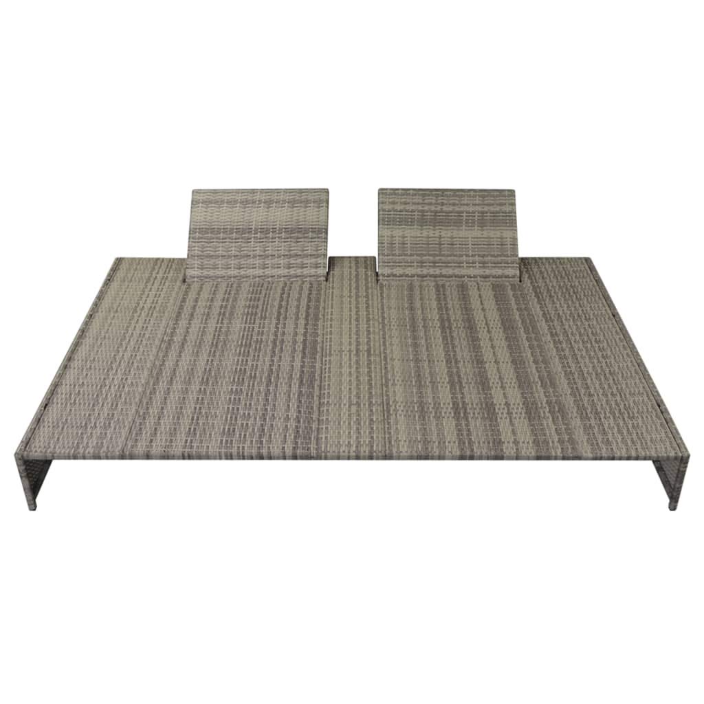 15-Piece Gray Poly Rattan Outdoor Lounge Set with Glass Table - Perfect for Backyards, Porches, Gardens & Poolside Patio Furniture