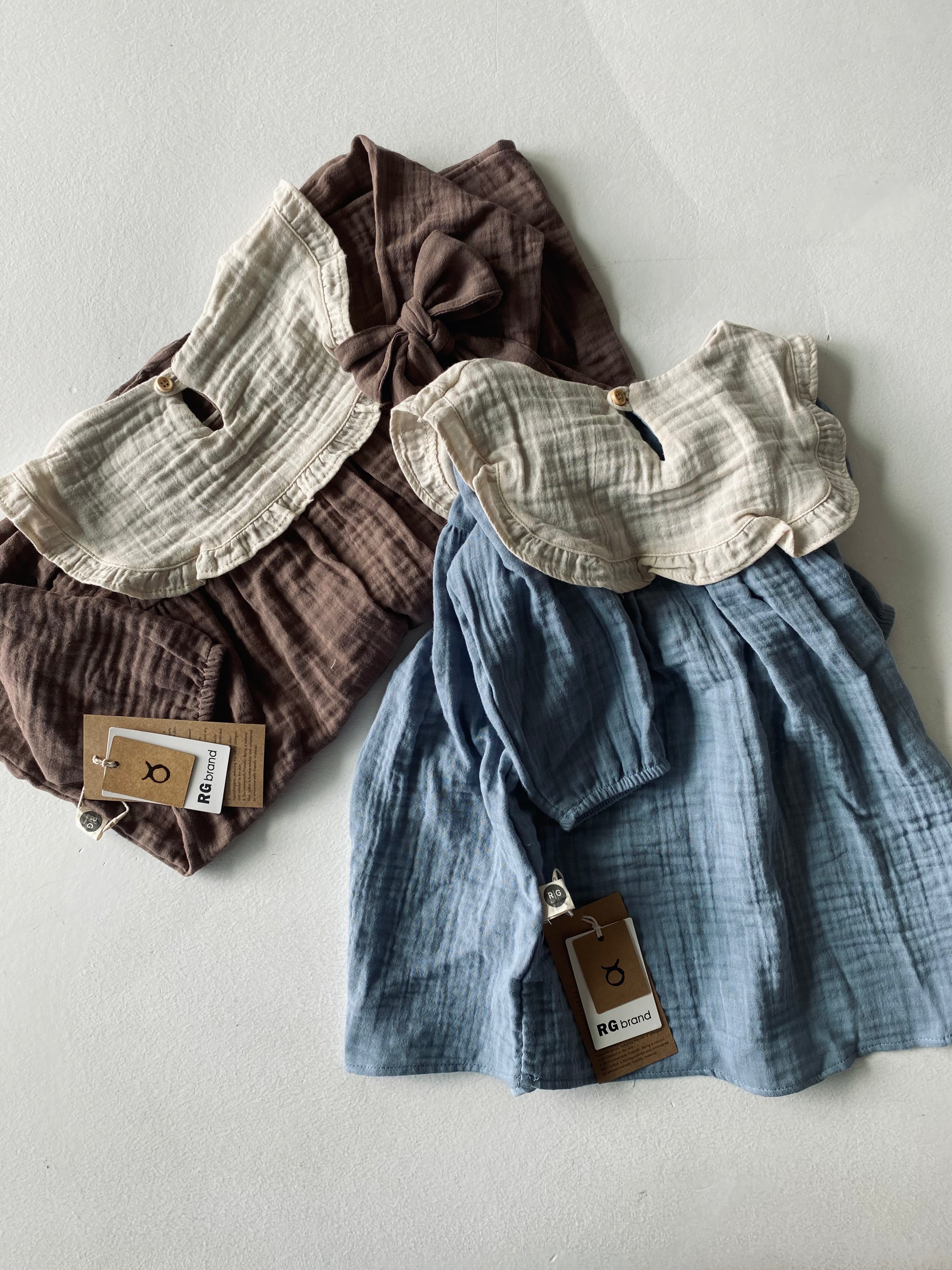 Soft and Breathable Muslin Baby Dress - Comfortable & Stylish for Newborns, Infants - Perfect for Everyday Wear, Playtime, and Special Occasions