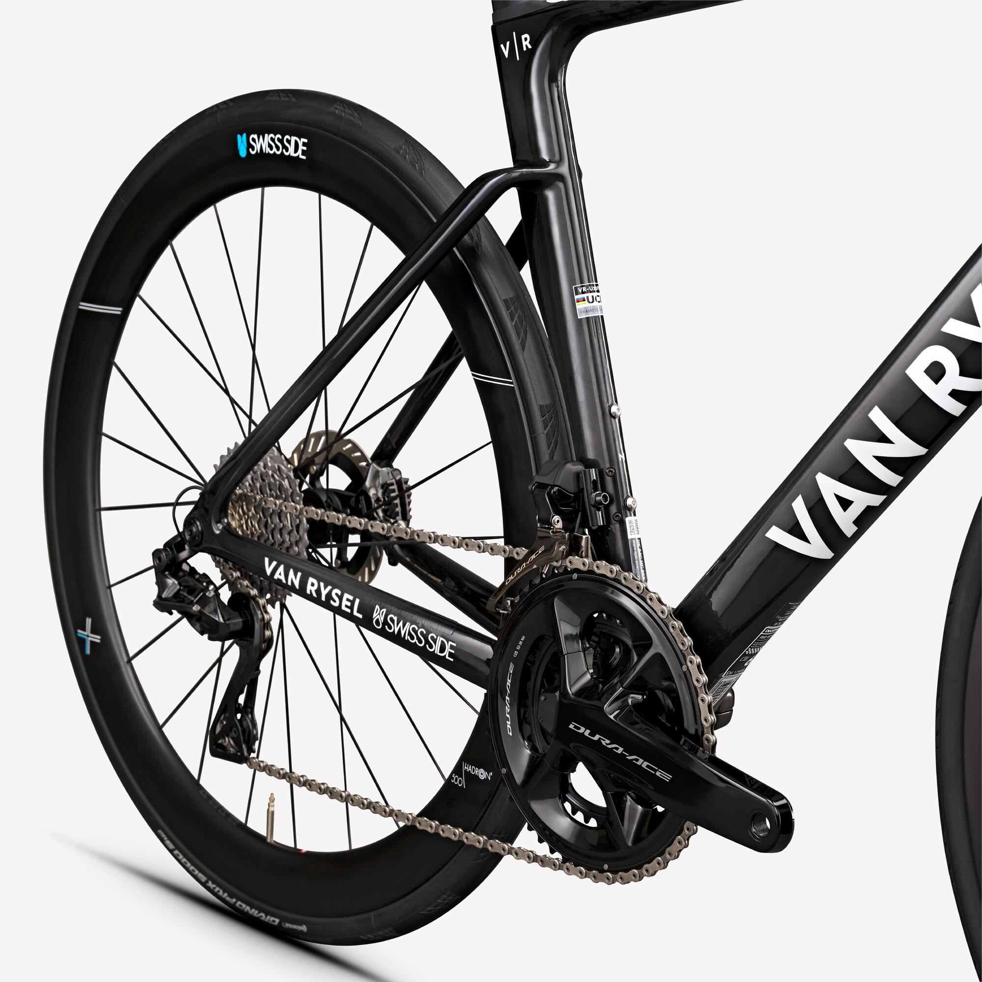 Van Rysel RCR Pro Replica Dura Ace Di2 Road Bike - AG2R Team Edition | High-Performance Carbon Frame for Racing & Endurance Training | Perfect for Competitive Cyclists & Triathletes