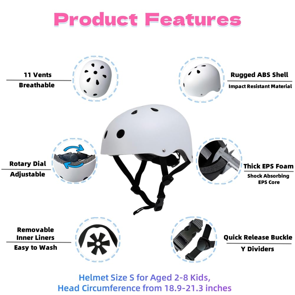 6-in-1 Convertible Toddler Bike for 1-5 Year Olds - Baby Walker to Balance Bike & Tricycle with Removable Pedals - Includes Safety Helmet for Boys & Girls - Perfect for Indoor Play, Backyard Riding & Early Cycling Training