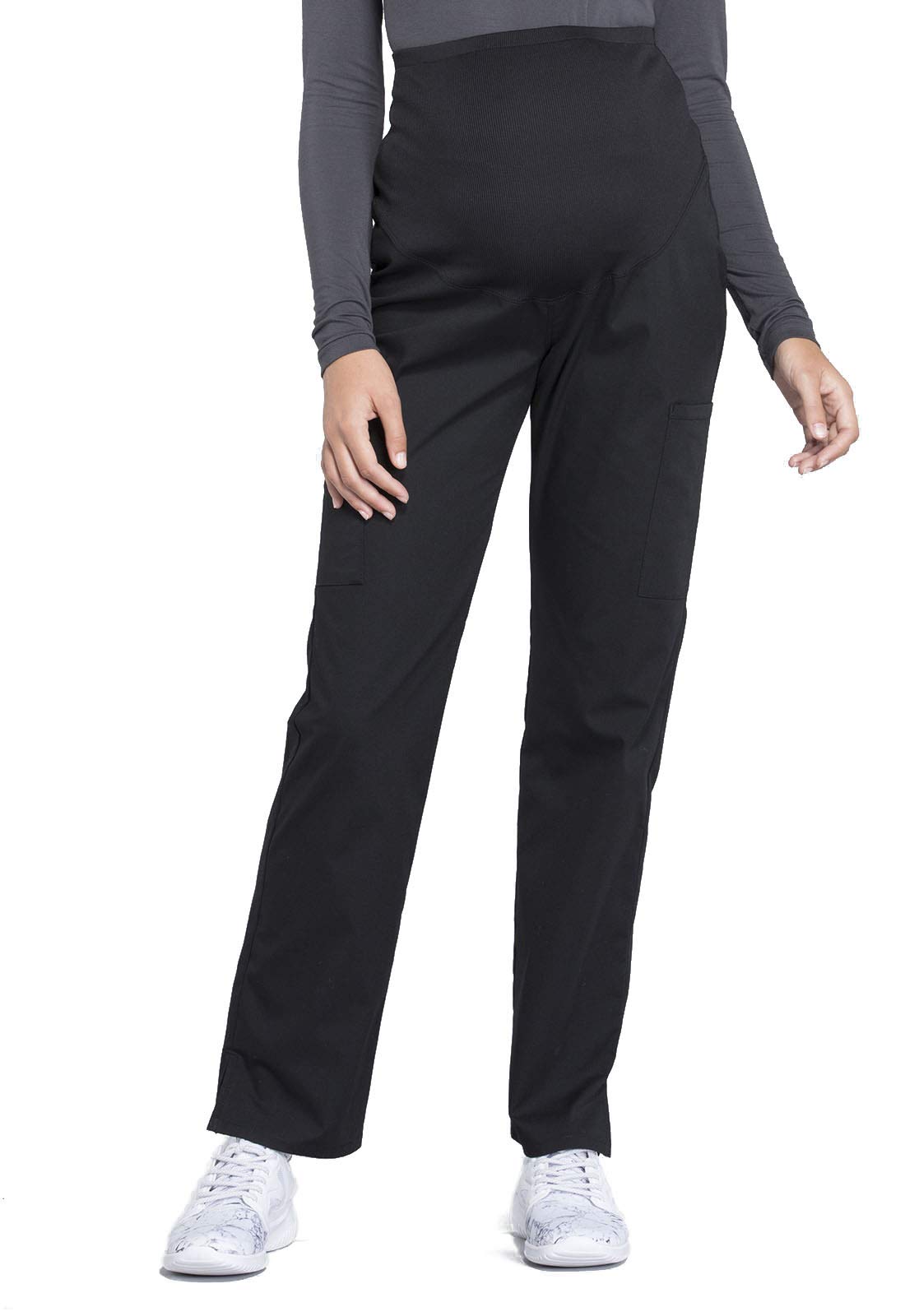 Cherokee Women's Professional Scrubs Pants - Straight Leg Maternity Workwear WW220 | Comfortable & Durable for Nurses, Doctors & Healthcare Professionals