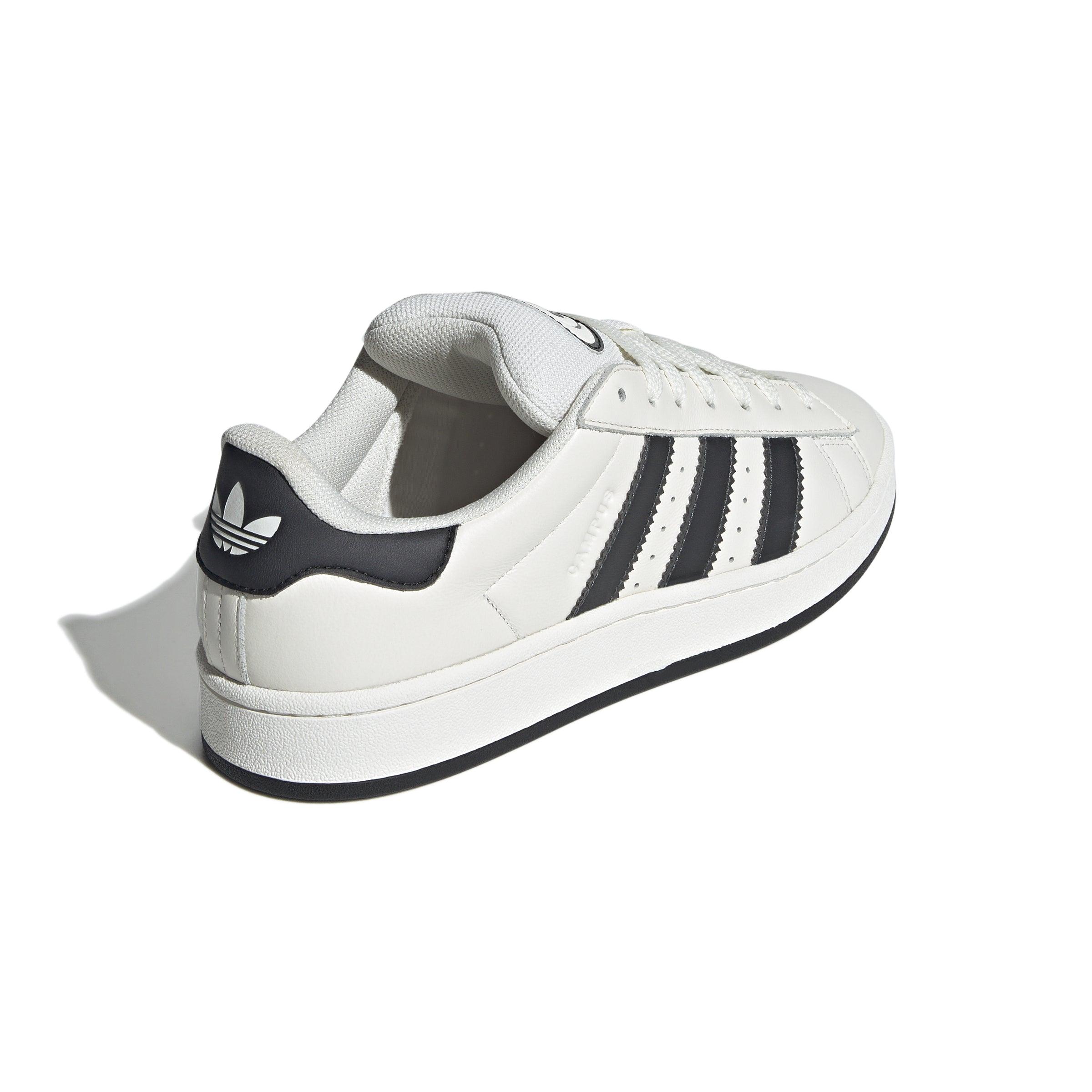 Vintage 2000s Campus Style White and Black Sneakers - Trendy Retro Shoes for Casual Wear, Street Fashion & 90s Y2K Outfits