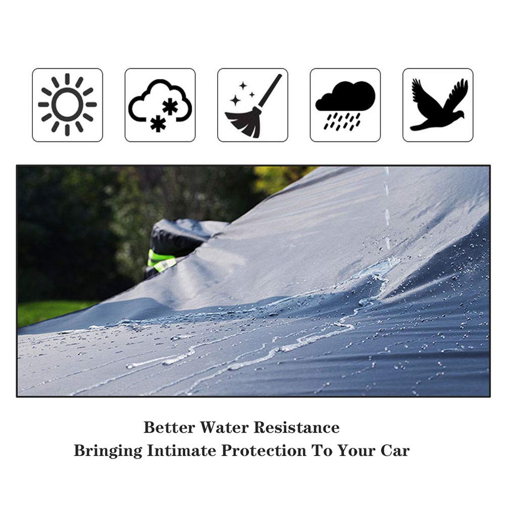 Premium Maserati Ghibli & GT All-Weather Car Cover - Waterproof, Cotton-Lined with Storage Bag | Outdoor & Indoor Protection for Luxury Vehicles