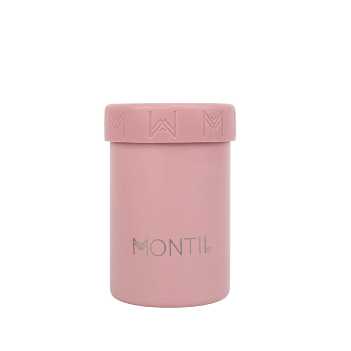 Montiico Insulated Bottle and Can Cooler - Double-Wall Vacuum Insulation, Keeps Drinks Cold for 24 Hours | Perfect for Camping, Beach, Picnics & Outdoor Activities | Blossom Floral Design