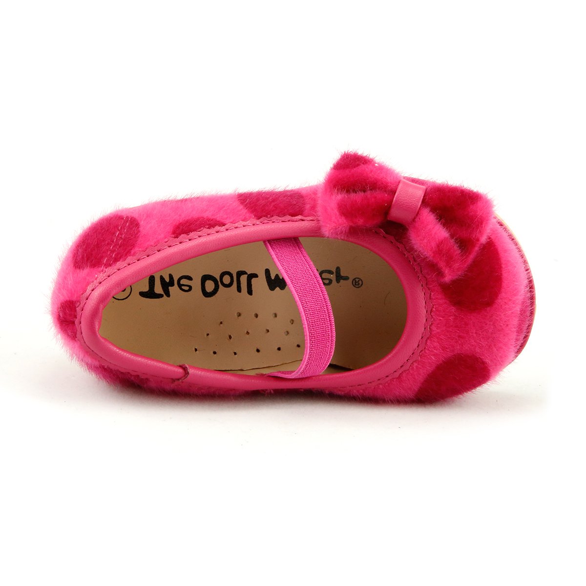 Polka Dot Mary Jane Flat Shoes for Girls - The Doll Maker Furskin Collection | Comfortable & Stylish School Shoes, Party Wear & Everyday Fashion