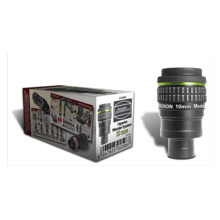 Baader Planetarium 10mm Hyperion Telescope Eyepiece - Premium Wide Angle Lens for Astronomy & Stargazing - Ideal for Deep Space Observation & Planetary Viewing