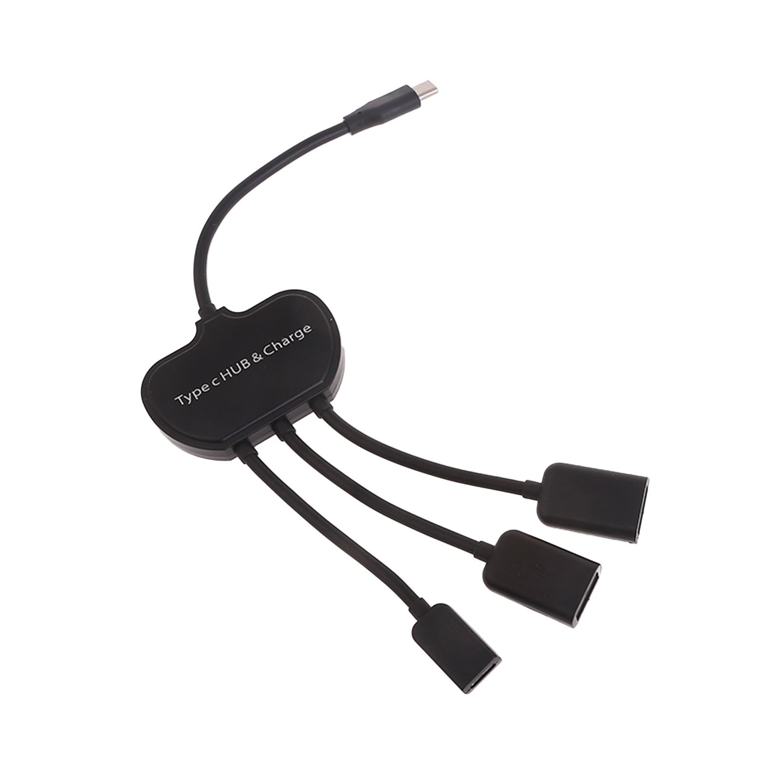 USB C Splitter Cable - Type C Male to 3 USB 2.0 Female Adapter - High Speed Data Transfer & Charging Hub - Compatible with Smartphones, Tablets, Laptops - Perfect for Home, Office & Travel Use
