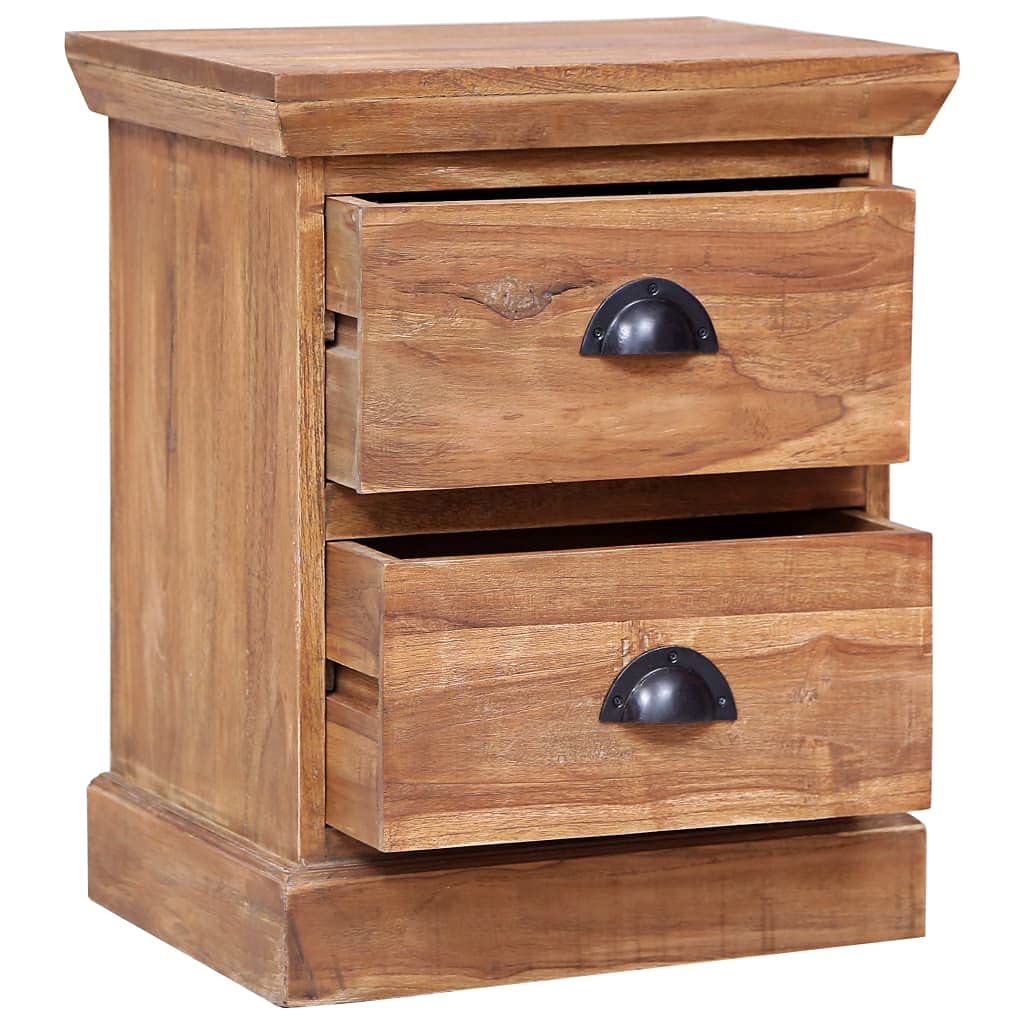 Modern Nightstand with Drawer - 15.7