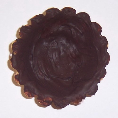 Dark Chocolate Tart Shells 3 Inch Round - 2 Pack for Baking Desserts