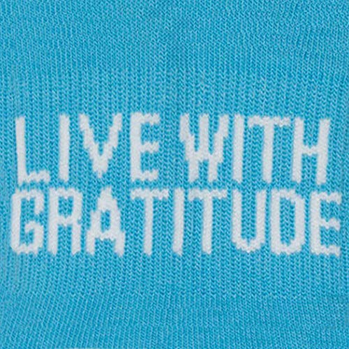 Live With Gratitude (Light Blue)
