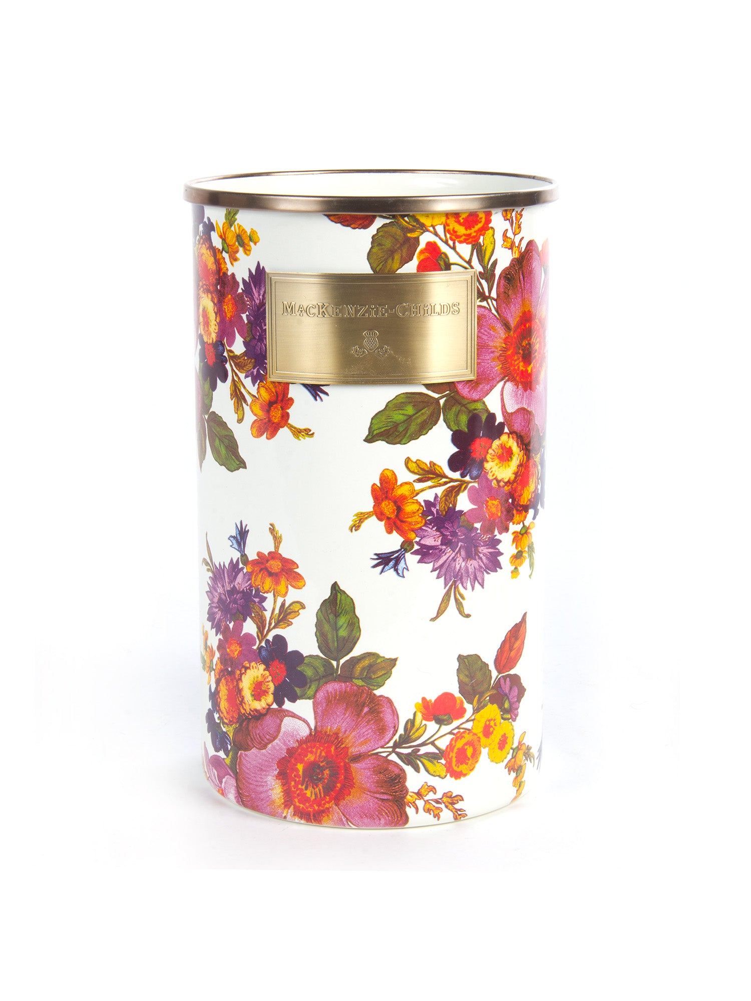 Floral-Themed Utensil Holder for Kitchen - Perfect for Organizing Spoons, Forks & Cooking Tools - Ideal for Home, Restaurant & Flower Shop Decor