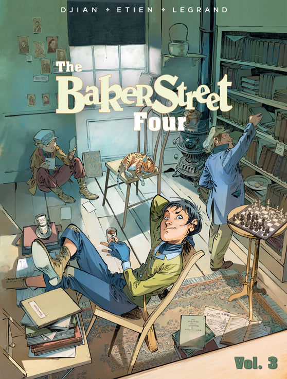 The Baker Street Four, Vol. 3 - Mystery Graphic Novel | Sherlock Holmes Inspired Adventure | Perfect for Comic Book Lovers & Mystery Fans