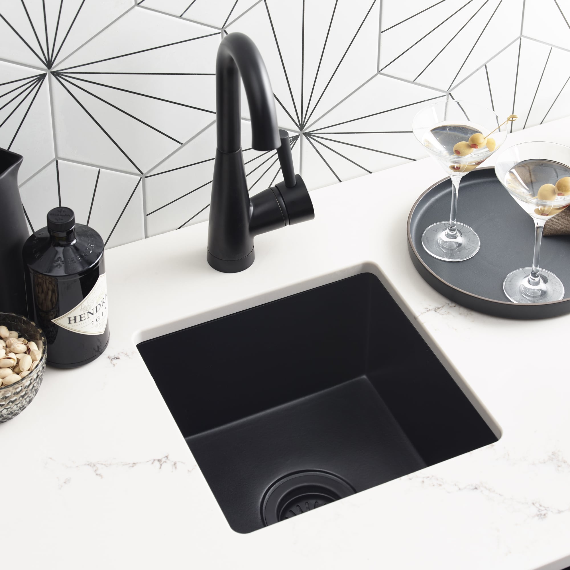 Native Trails Ventana Bar & Prep Sink - Stainless Steel Kitchen Sink for Home Bars, Outdoor Kitchens & Commercial Use
