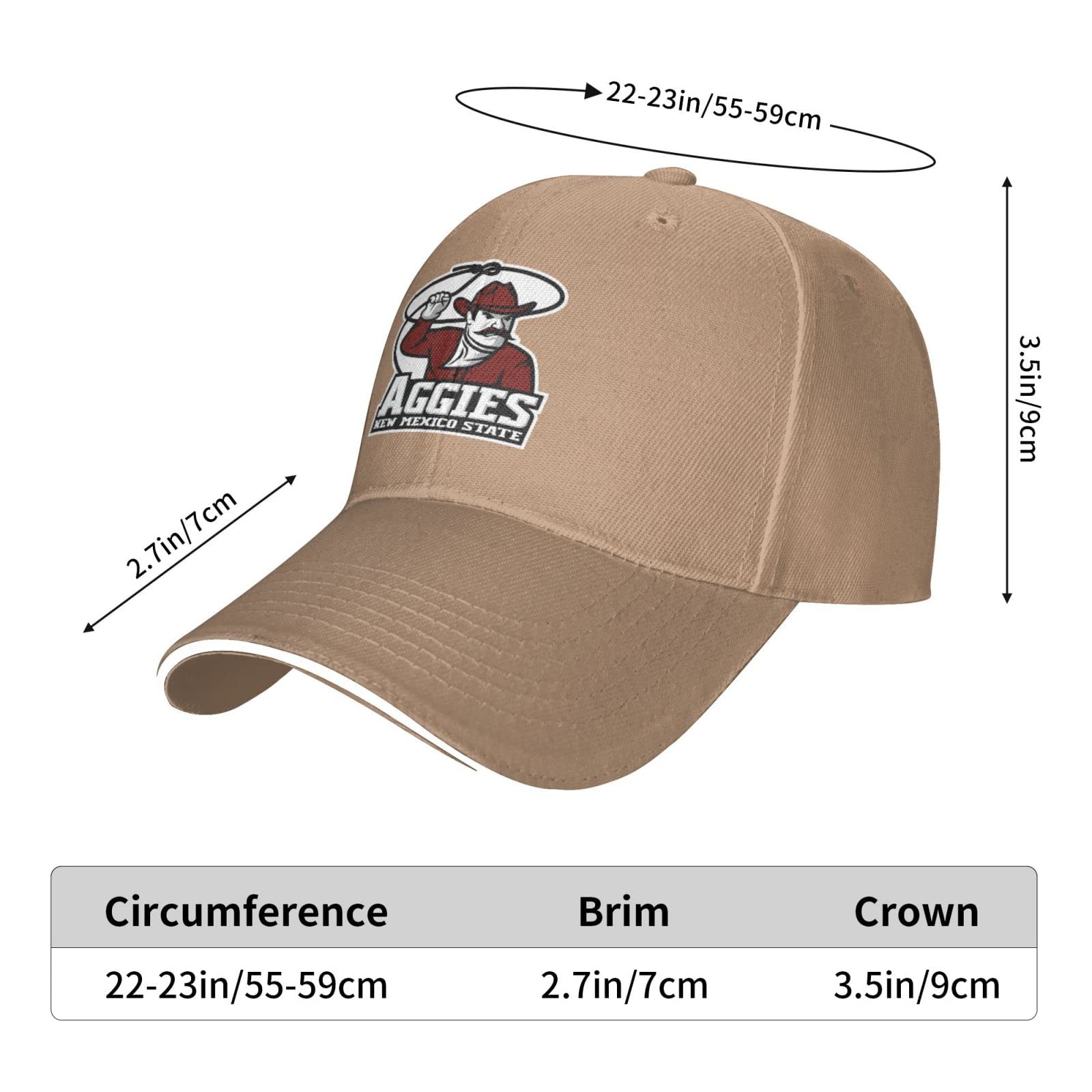 New Mexico State University Unisex Adjustable Baseball Cap - Classic Dad Hat for Men & Women | Perfect for Sports, Outdoor Activities & Casual Wear