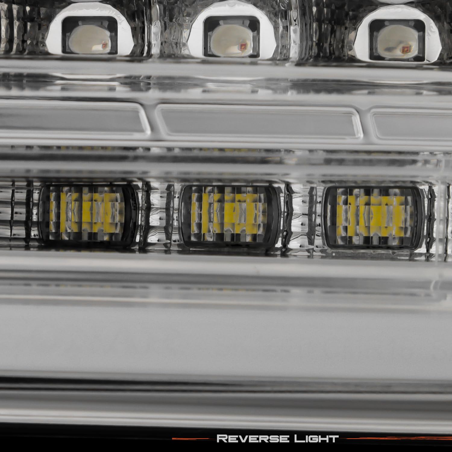 AKKON LED Sequential Turn Signal Tail Lights for 2016-2018 Chevy Camaro - Chrome Housing Brake Lamps with Halogen Compatibility (Pair) - Perfect for Night Driving & Car Customization