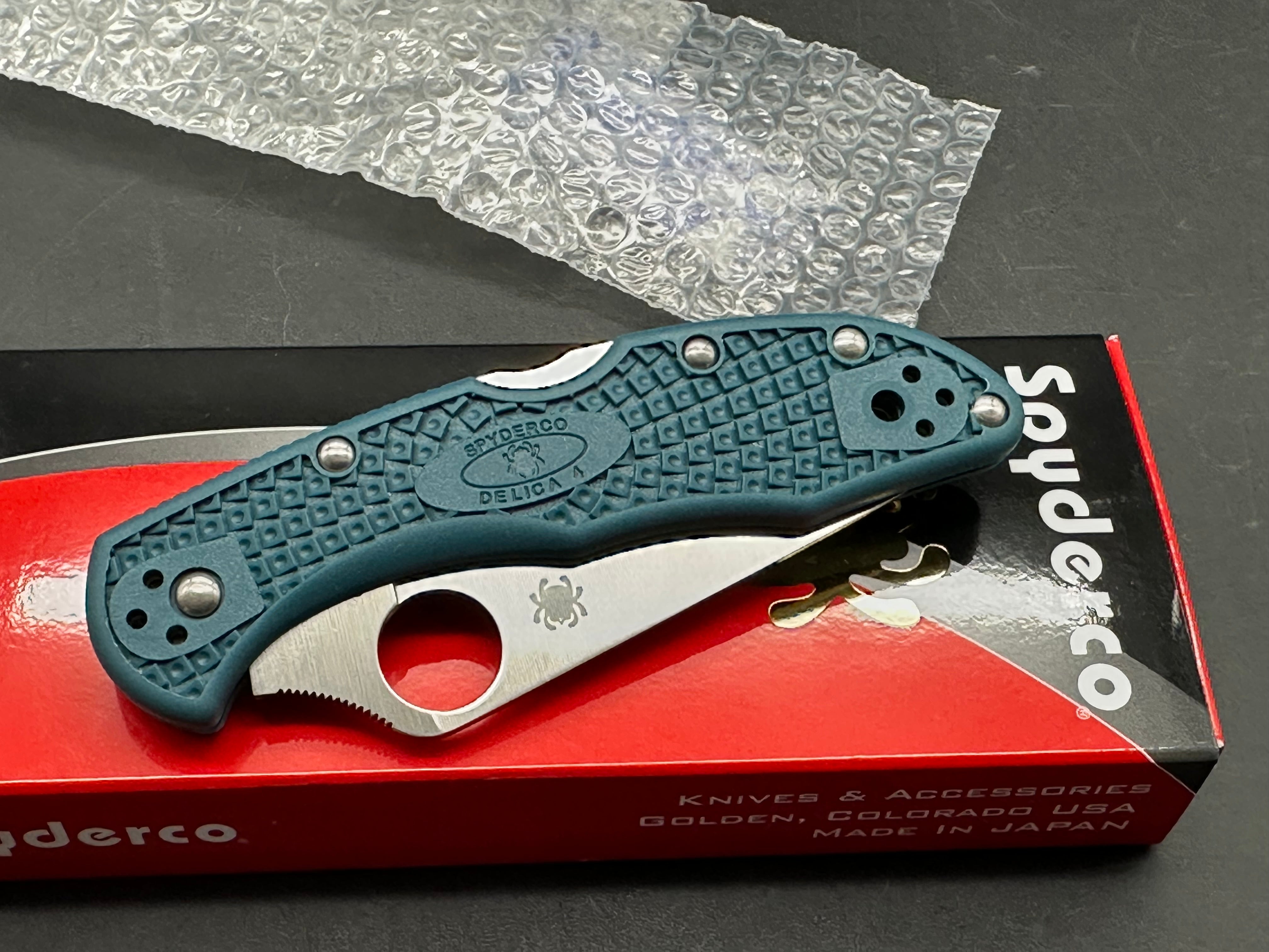 Spyderco Delica 4 Lightweight Folding Knife - 2.89