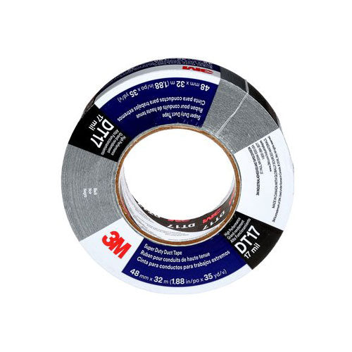 3M DT17 48mm x 32m Super Heavy Duty Duct Tape - 17 Mil Thick Industrial Strength Adhesive Tape for Home Repairs, Construction, Packaging & Emergency Fixes