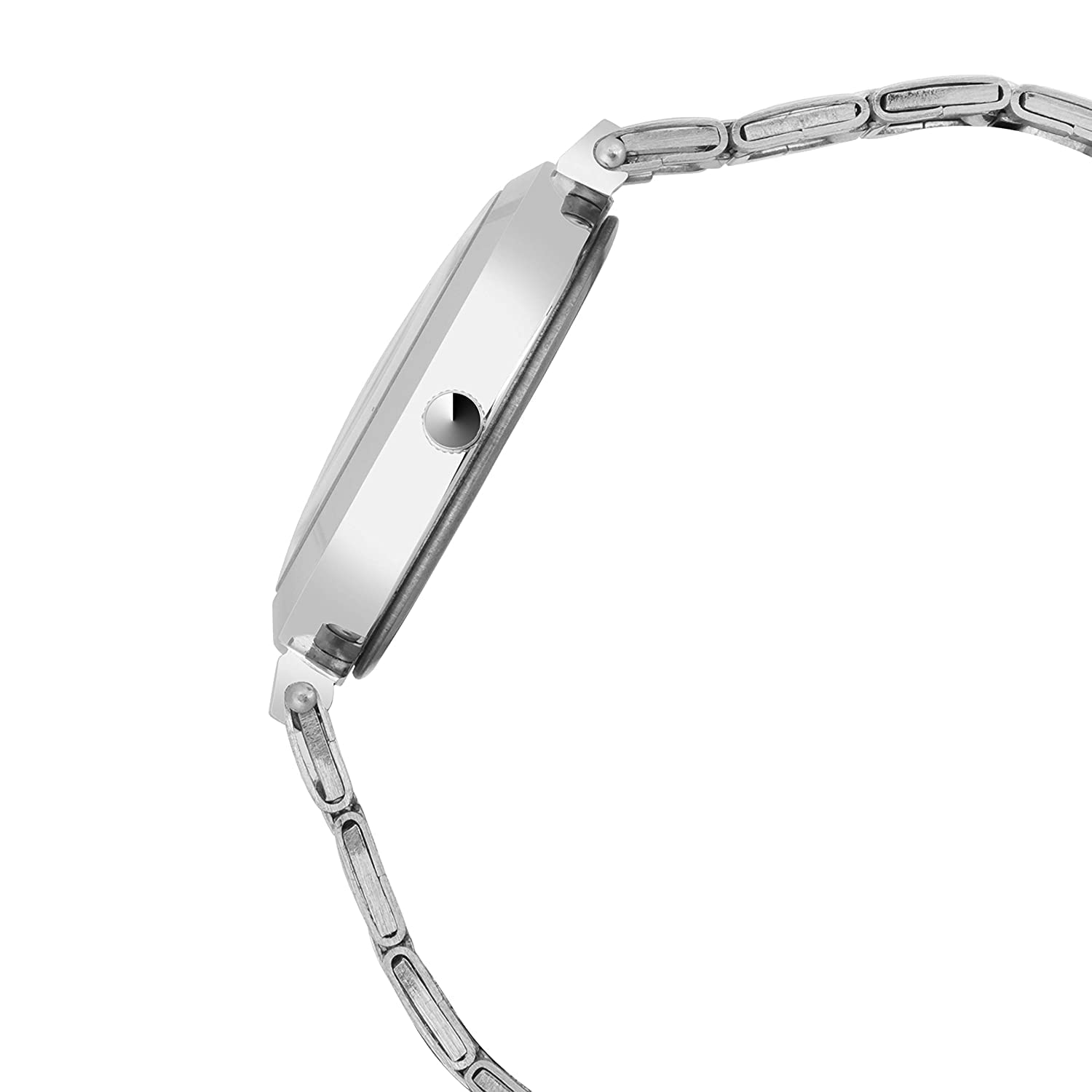 Elegant Analog Women's Watch with Stainless Steel Band - Perfect Valentine's Day Gift for Girlfriend, Wife or Sister | Silver White Dial | Ideal for Office, Dating & Special Occasions