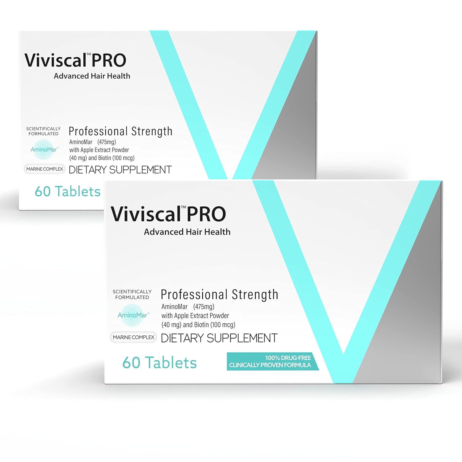 Professional Strength Hair Growth Supplement - Advanced Formula for Thicker, Healthier Hair | 120 Tablets (2-Month Supply) | Supports Hair Regrowth & Scalp Health | Perfect for Men & Women with Thinning Hair or Hair Loss Concerns