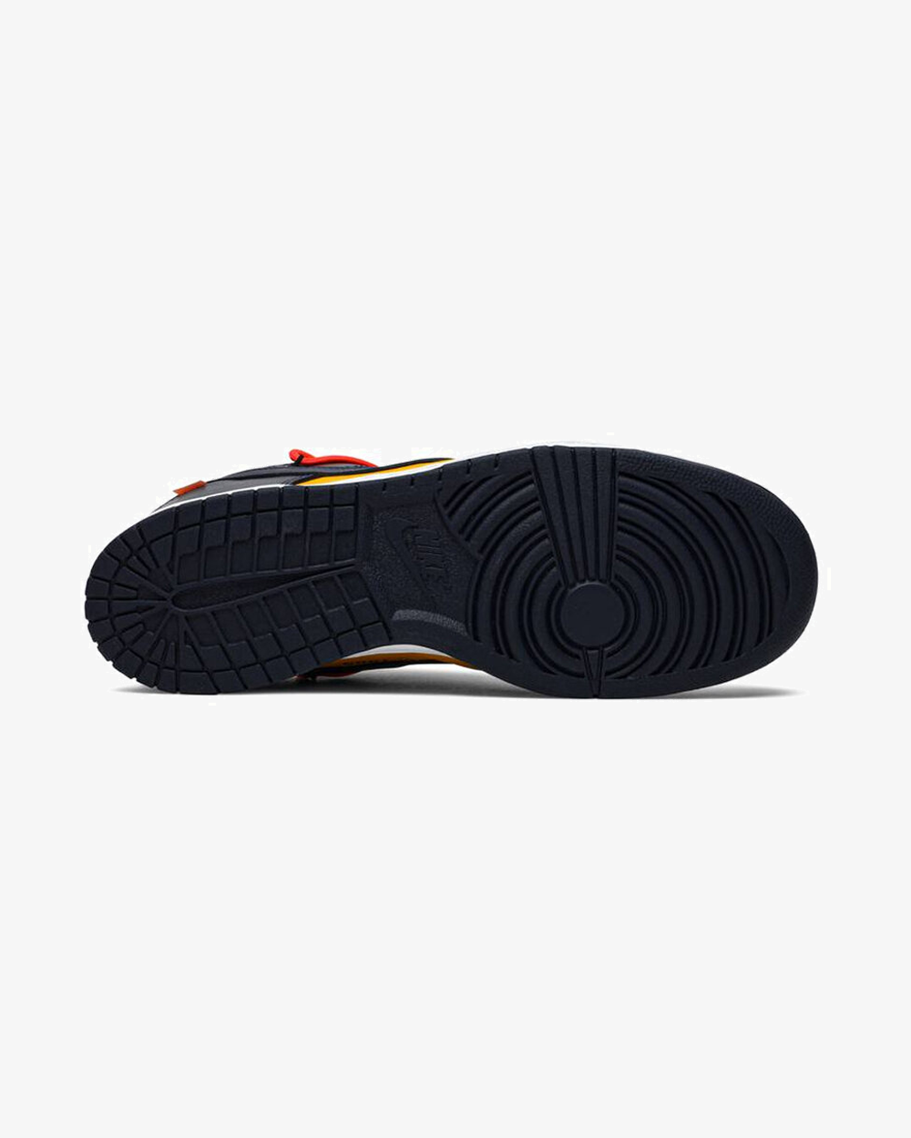 Nike x Off-White Dunk Low Michigan Navy Sneakers - Limited Edition Collaboration Shoes for Men & Women - Perfect for Streetwear, Casual Outfits & Sneaker Collectors