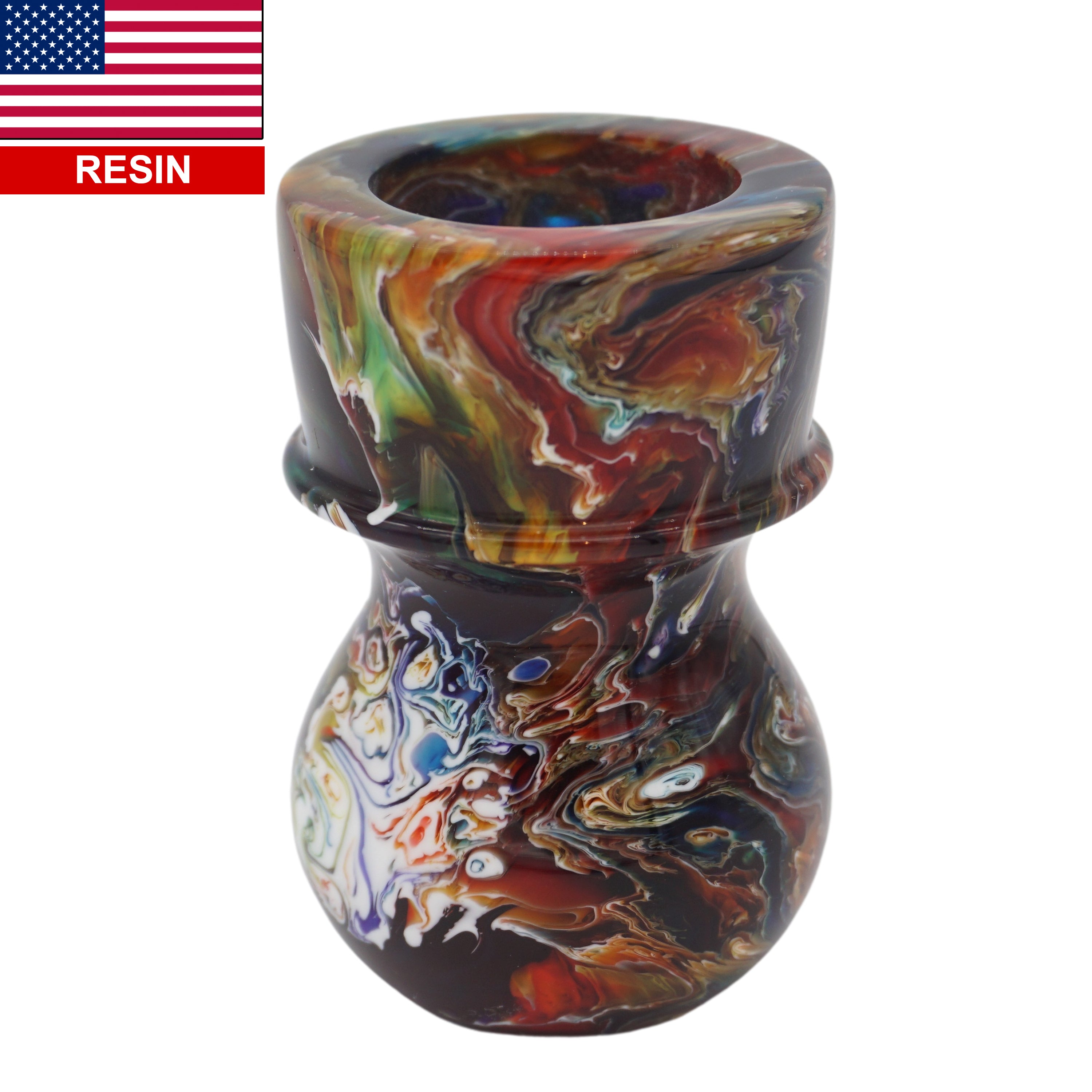 Premium Handcrafted Spring Shaving Brush Handle - Fits 24mm & 26mm Knots - Perfect for Wet Shaving & Grooming Gifts for Men