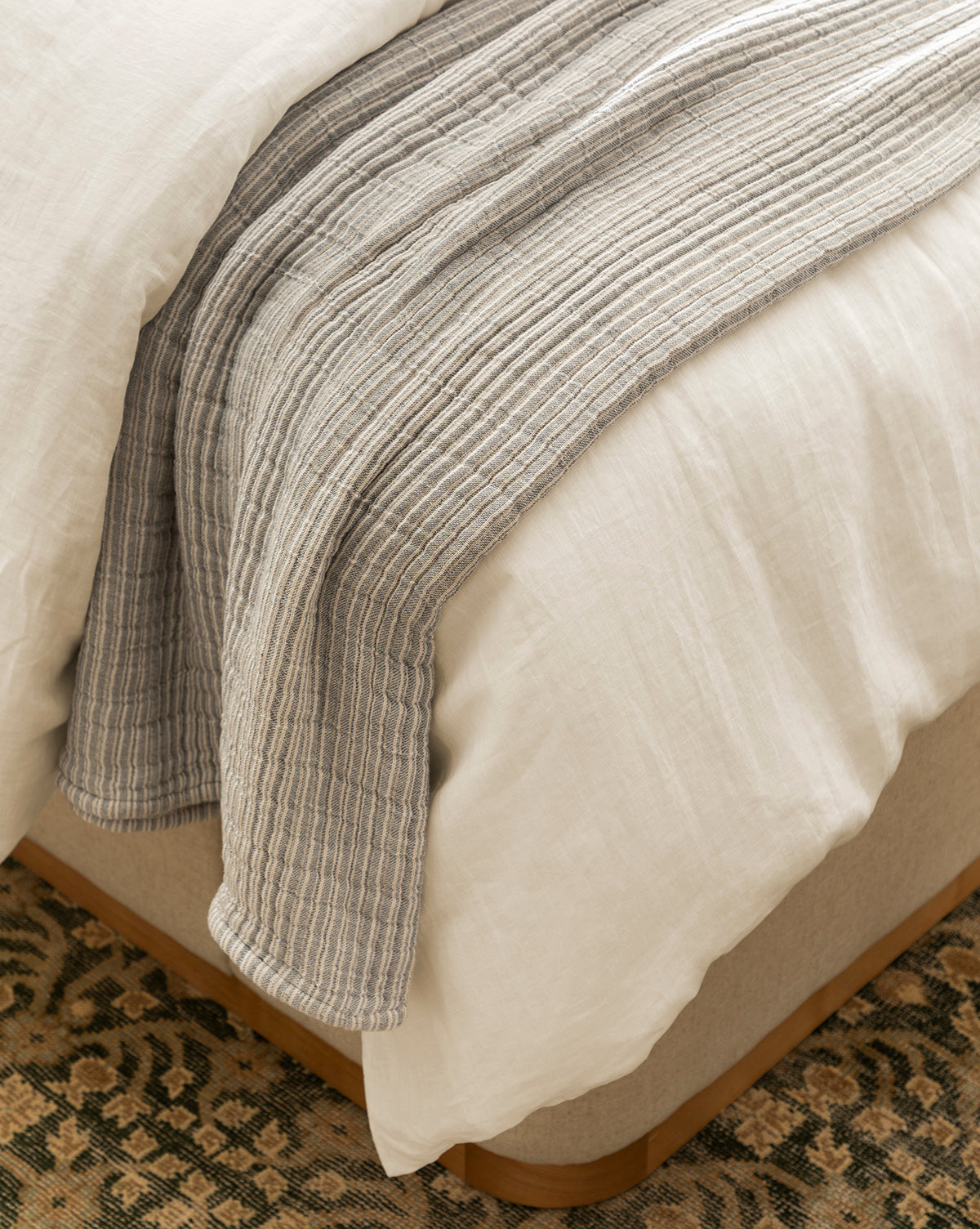 Premium Penelope White Linen Duvet Cover Set - 100% Natural Breathable Fabric - Queen Size Bedding for Cozy Sleep - Perfect for Master Bedrooms & Guest Rooms