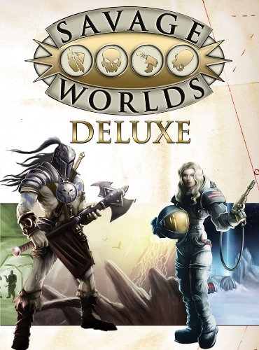 Savage Worlds Deluxe RPG Core Rulebook - S2P10014 | Fast-Paced Tabletop Adventure Game for Fantasy, Sci-Fi & Horror Campaigns | Perfect for Game Nights & Roleplaying Groups
